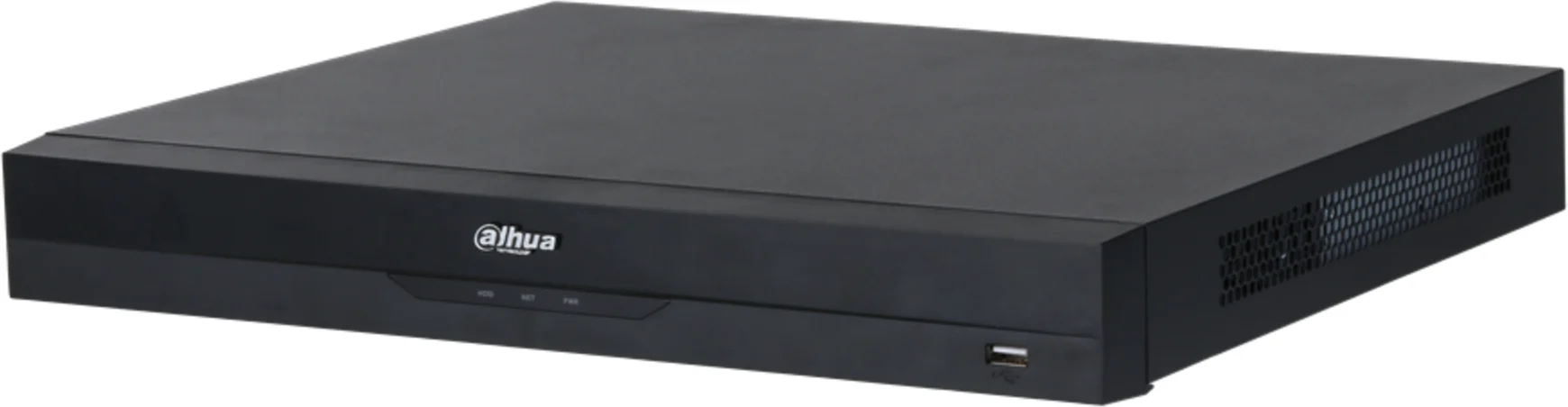 Imagen 0 de Grabador NVR Dahua, 16 CH  PoE 1U 2HDDs Hasta 16TB IA Perimetral