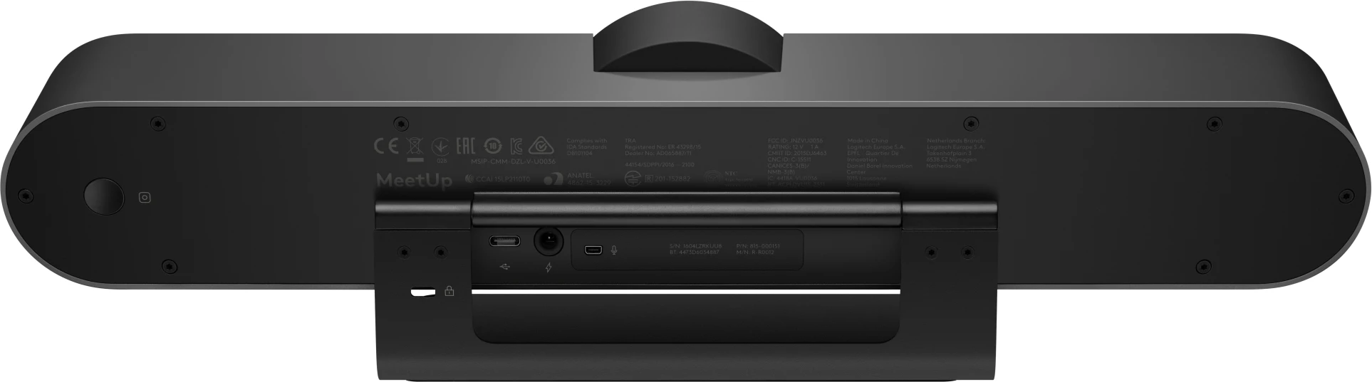 Imagen 3 de Cámara Video Conferencia Logitech MeetUp 4K Bluetooth 120° + Expansion Mic Combo