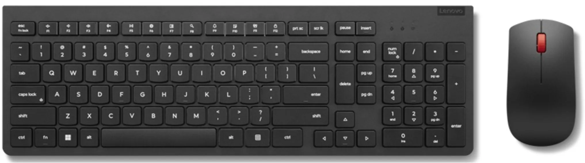 Imagen 0 de Kit Teclado Mouse Inalámbrico Lenovo Essential Gen2 Teclado Español(sin bateria)