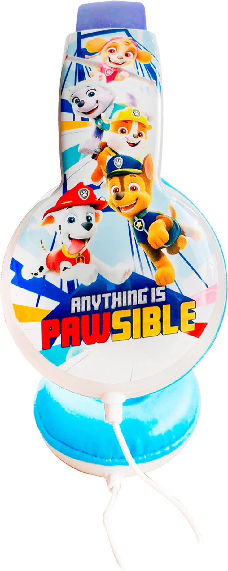 Imagen 0 de Disney Paw Patrol Headphones - Celeste / Anything is Pawsible (HP203371N-ALL-ESP-6)