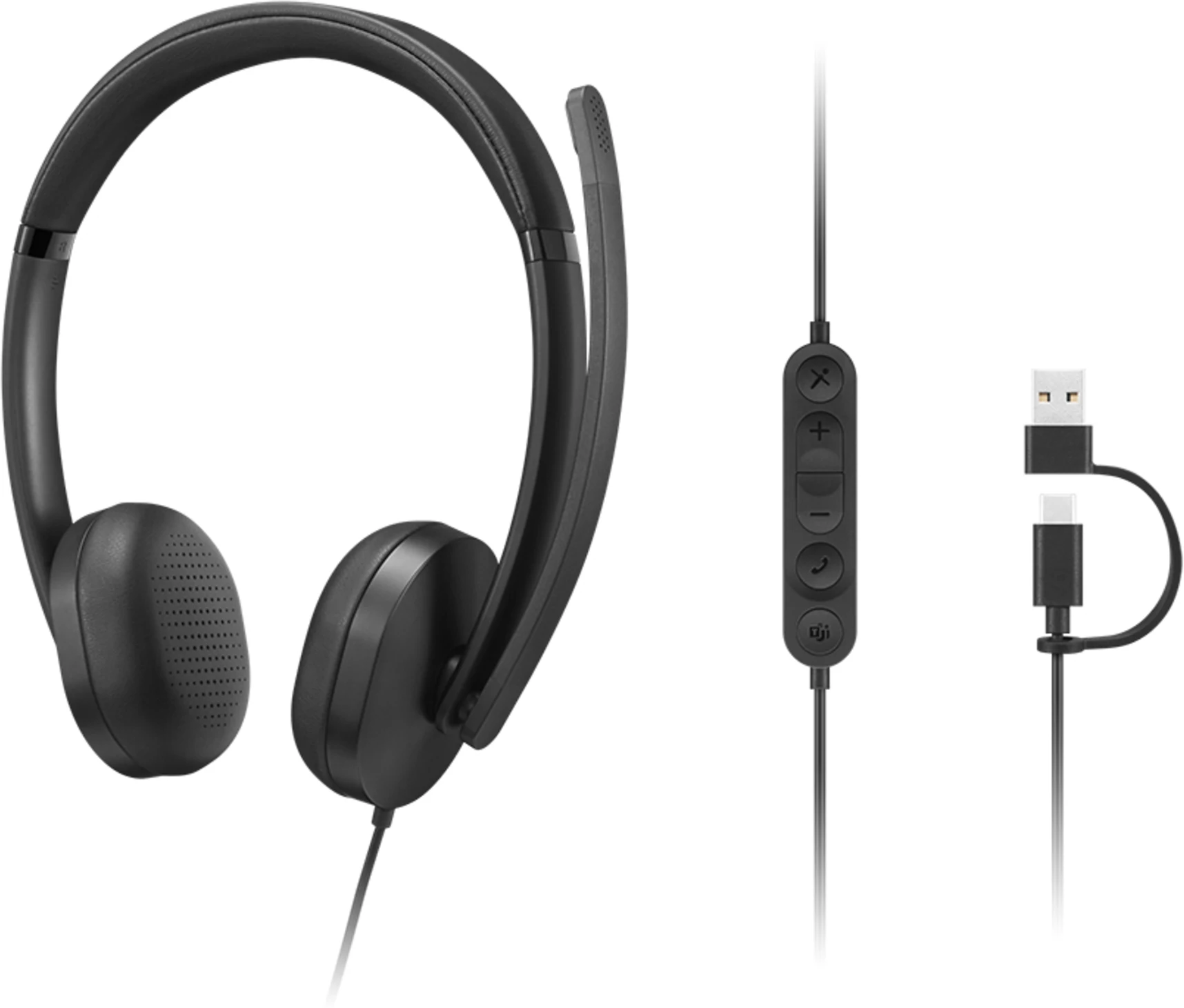 Imagen 5 de Lenovo - Headset - Para Professional audio / Para Conference / Para Cellular phone / Para Computer - Wired