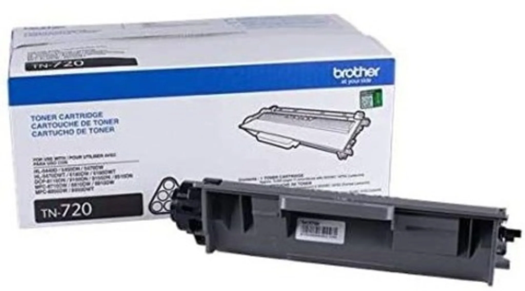Imagen 7 de Toner Brother TN720 Negro para Impr Laser HL-5470DW/6180DW/8110DN, 3000 Pág     