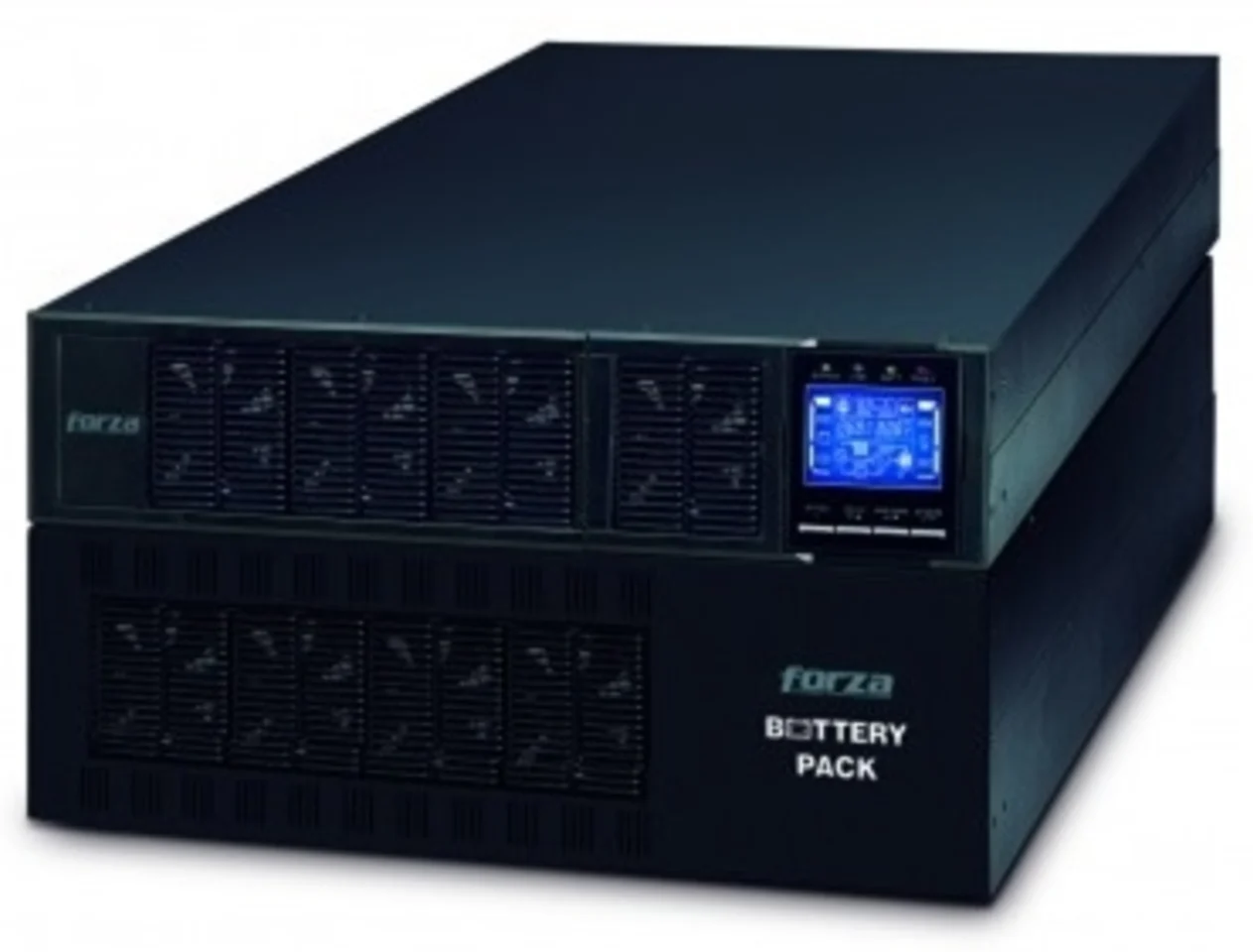 Imagen 0 de UPS Forza 10KVA 10000W Rack 220V 40-70Hz c/banco de bateria LCD USB SNMP RS232