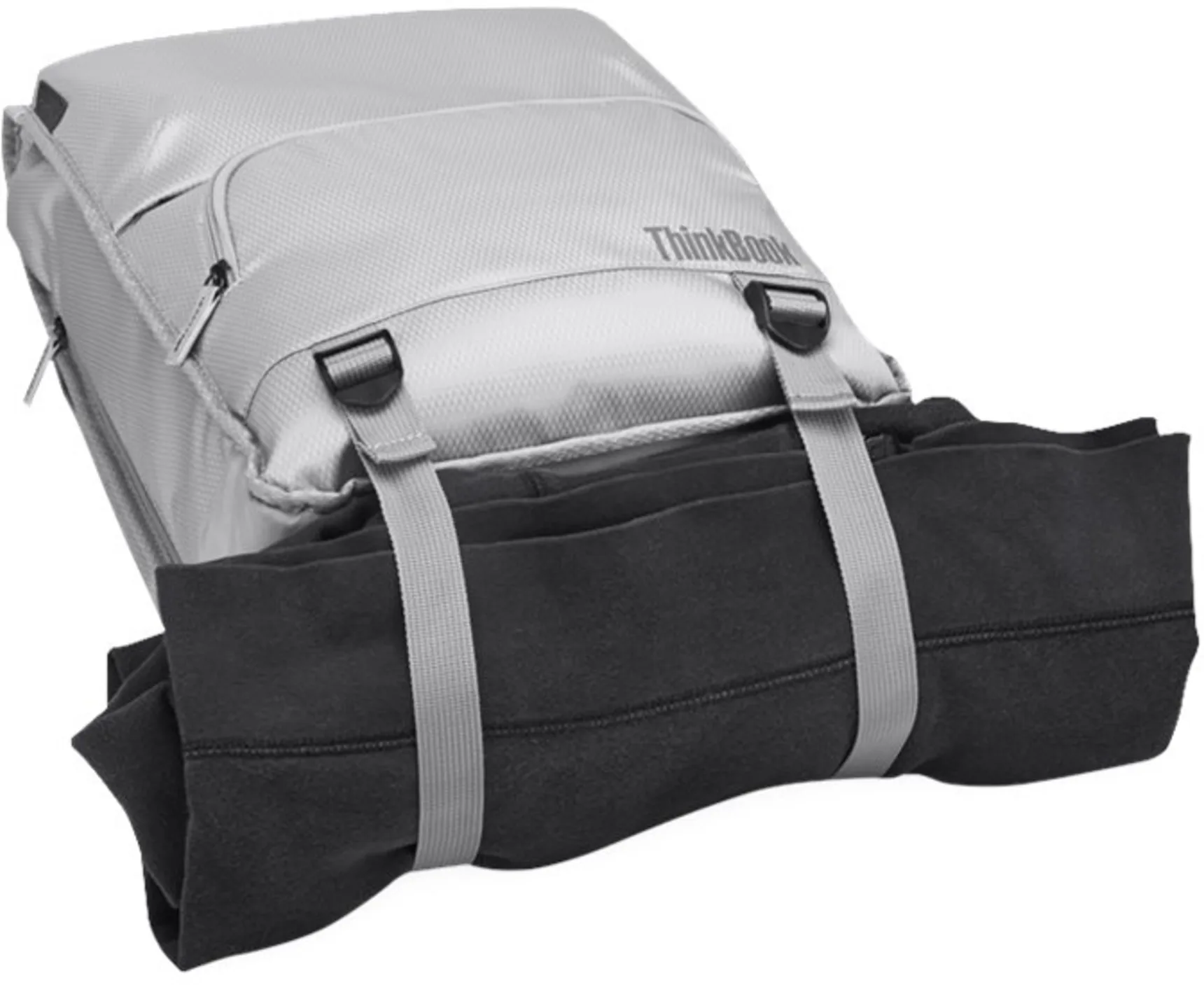 Imagen 8 de Mochila Lenovo ThinkBook Urban para Laptop hasta 15.6" Poliester Color Gris