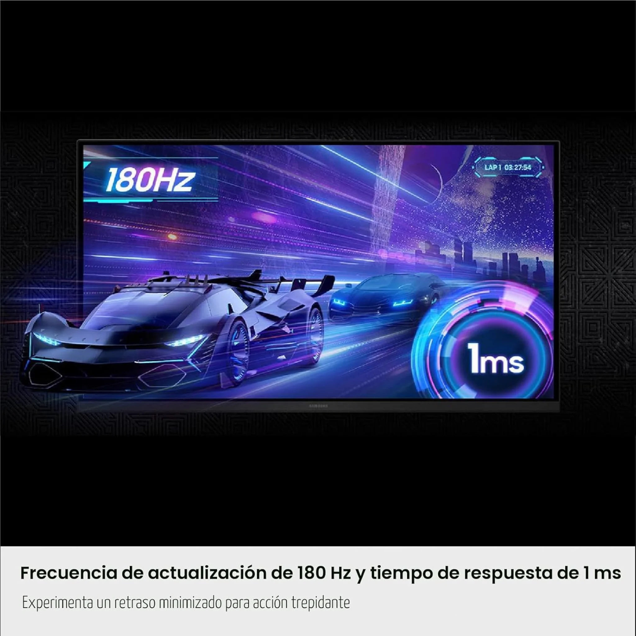 Imagen 5 de Monitor Gamer Samsung Odyssey G5 G50F 32" QHD 2540*1440 IPS HDMI 1ms(GTG) 180Hz 
