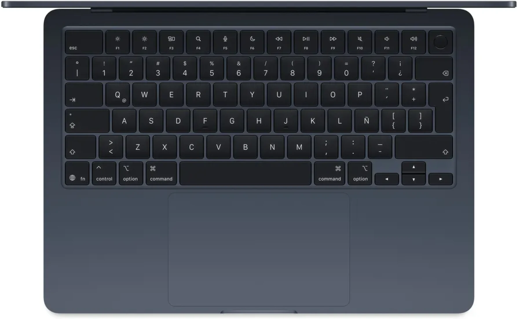 Imagen 1 de MacBook Air 13.6/ M2 8C/ GPU 10C/ 24GB RAM/ 512GB Medianoche