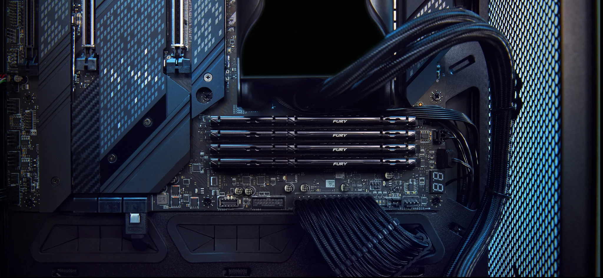 Imagen 11 de Memoria RAM 32GB (2*16GB) DDR5 6000MHz DIMM CL30 Non-ECC 1.4v 288p FURY Beast