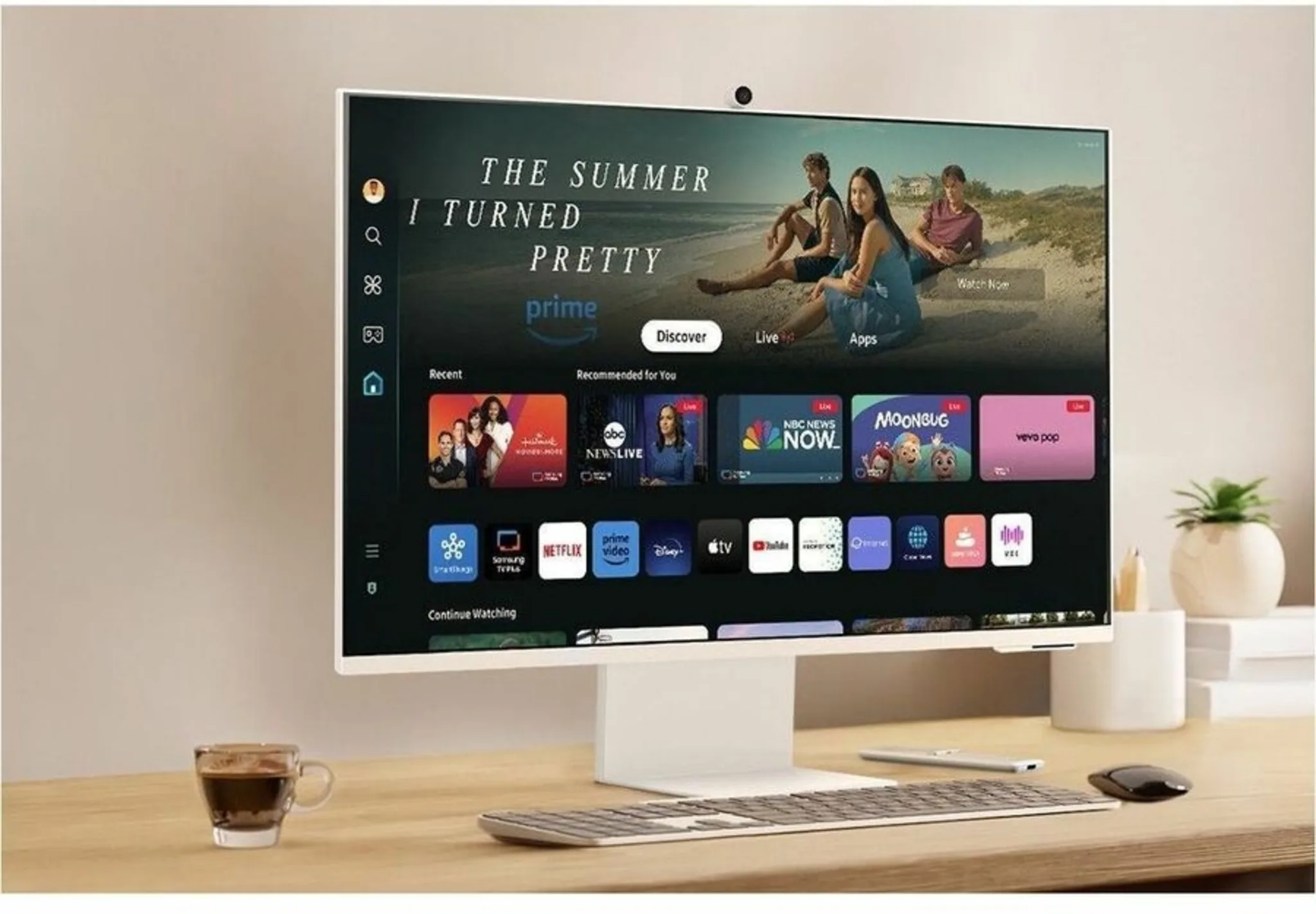 Imagen 16 de Monitor Samsung M8 M80D 32" Smart TV 4K 3840*2160 VA HDMI USB USB-C 60Hz 4ms