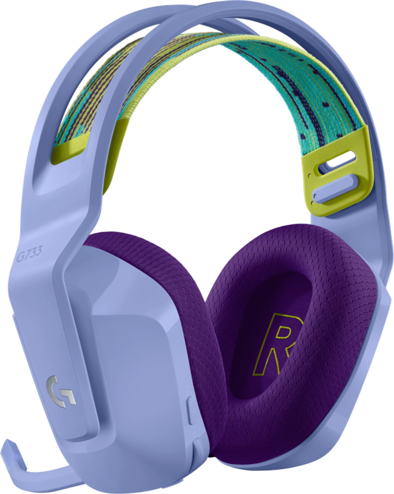Imagen 2 de Logitech G733 LIGHTSPEED Wireless RGB Gaming Headset LILAC