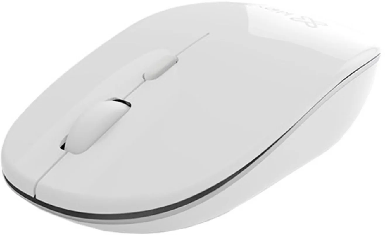 Imagen 0 de Mouse Inalámbrico KlipX KMW-335WH Óptico 1600DPI 2.4GHz 4 Botons Recp USB Blanco