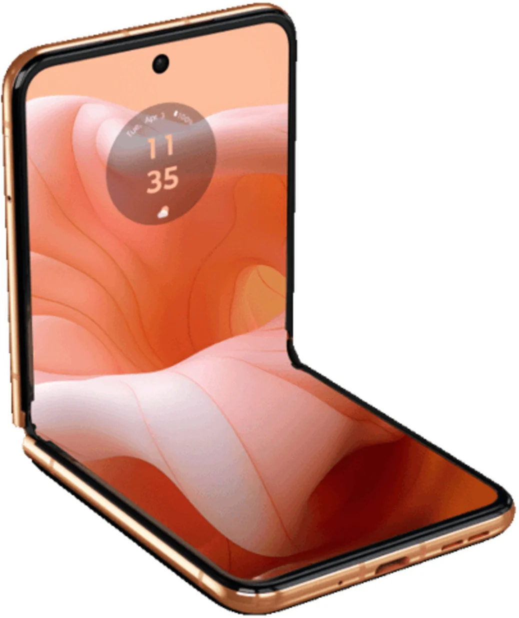 Imagen 2 de Motorola RAZR 40 Ultra - Smartphone - Android - 512 GB - Peach - Touch