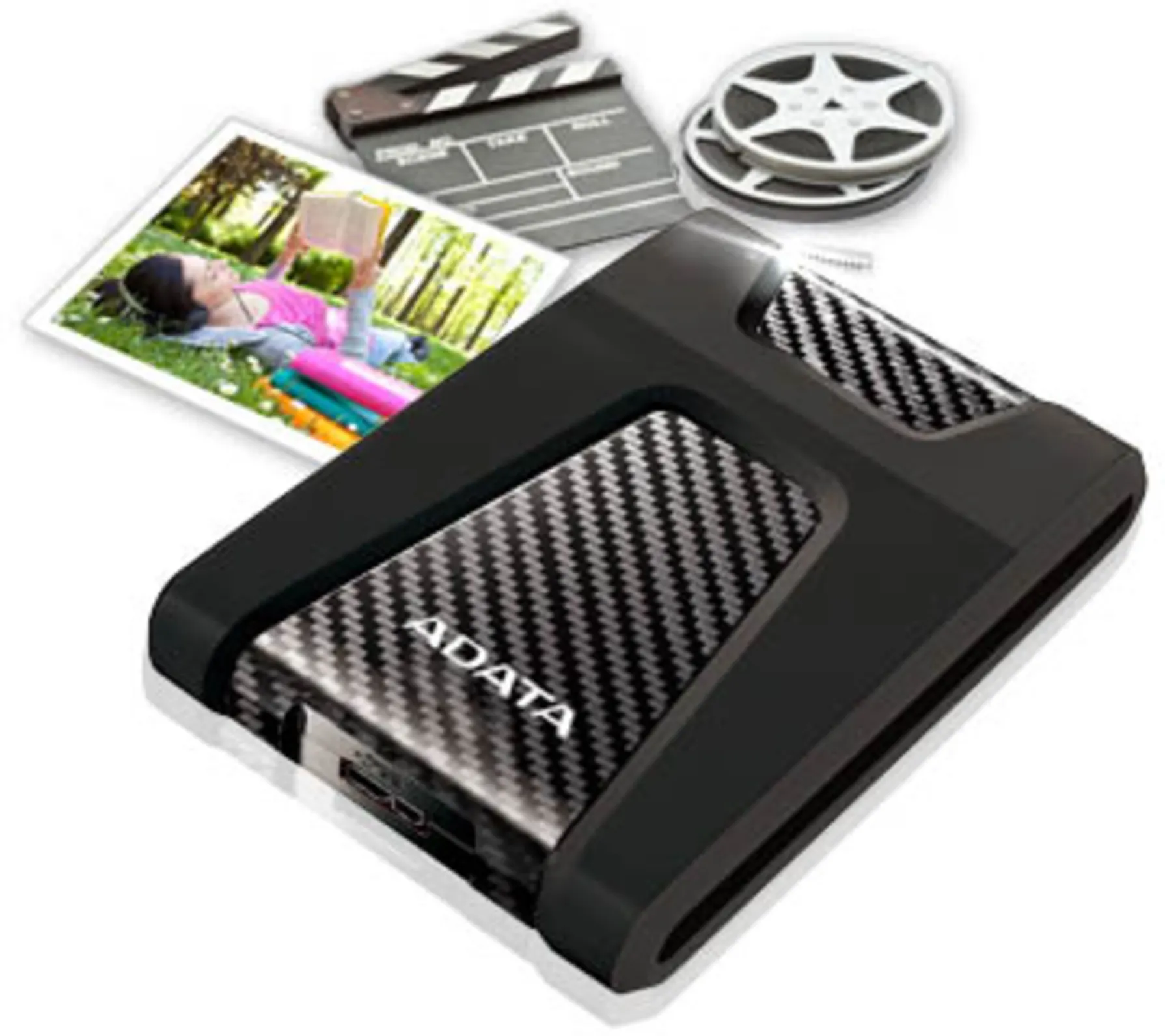 Imagen 5 de Disco Duro Externo AData HD650 1TB 2.5" 5400RPM USB3.2 Color Negro