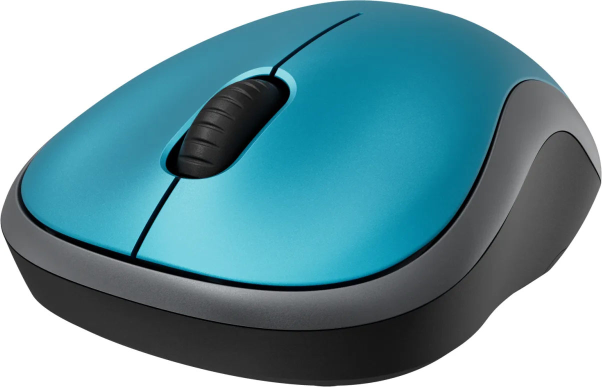 Imagen 7 de Mouse Inalámbrico Logitech M185 Óptico 1000dpi Recp. USB color Azul