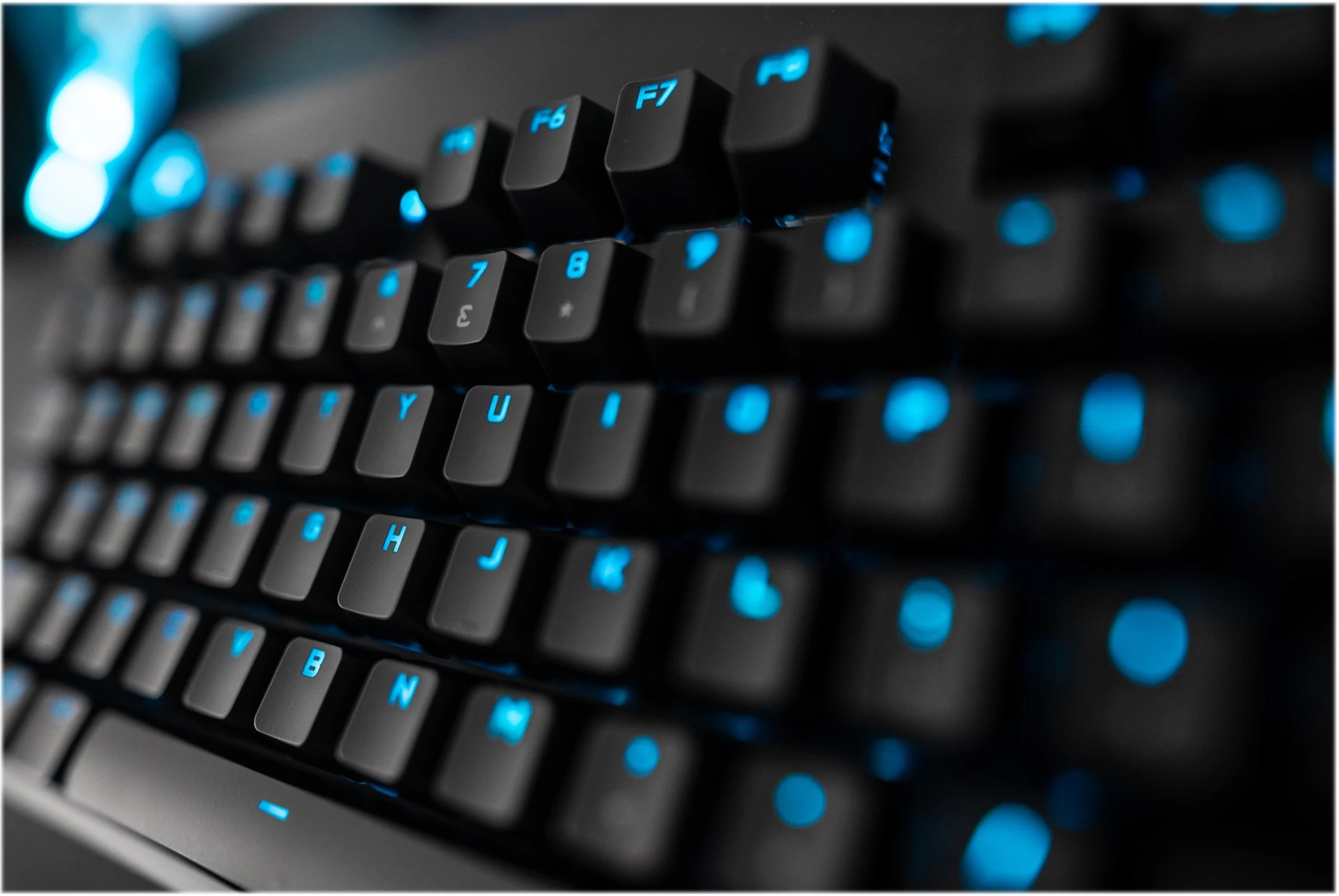 Imagen 14 de Teclado Gamer Alámbrico Logitech G Pro RGB Mecánico Switch GX Blue Color Negro