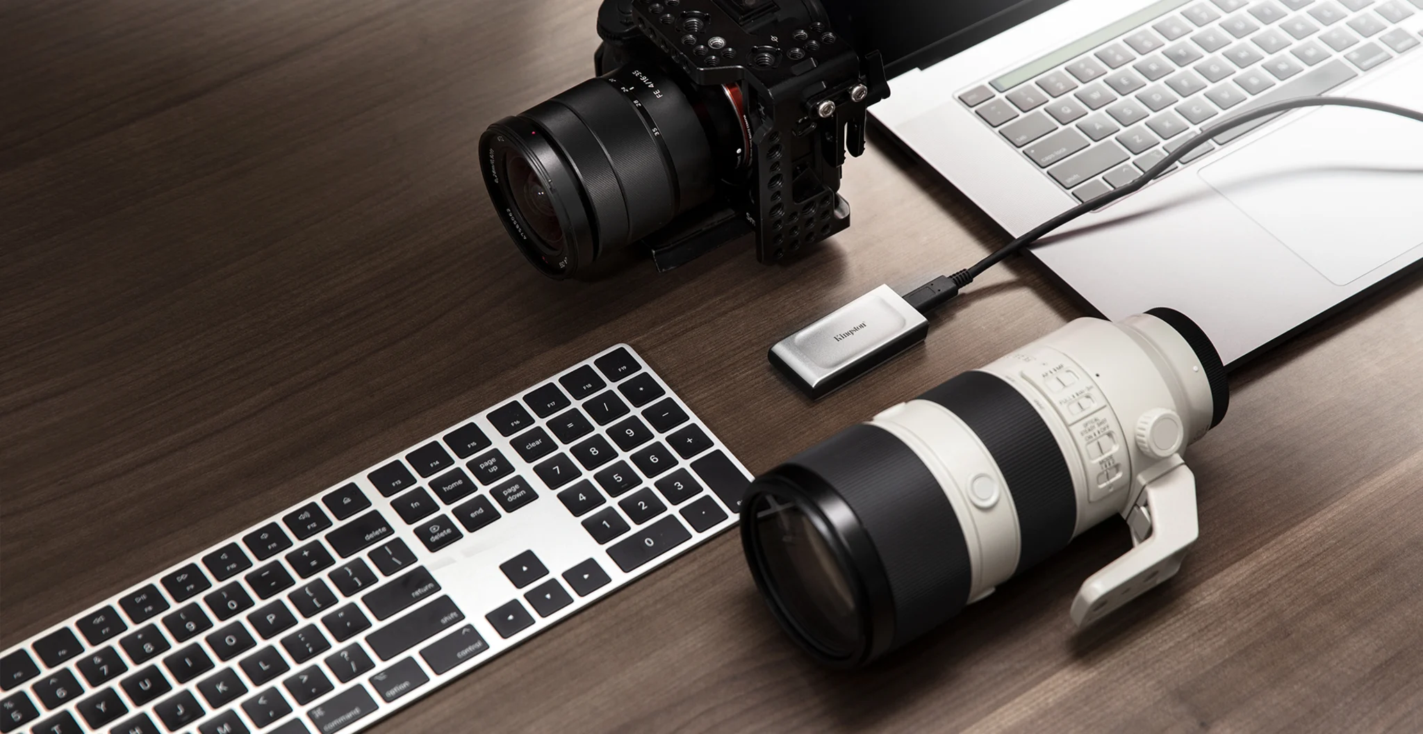 Imagen 10 de Unidad SSD Externo Kingston XS2000 1TB USB-C Lec2000MBs Esc2000MBs Negro/Plata