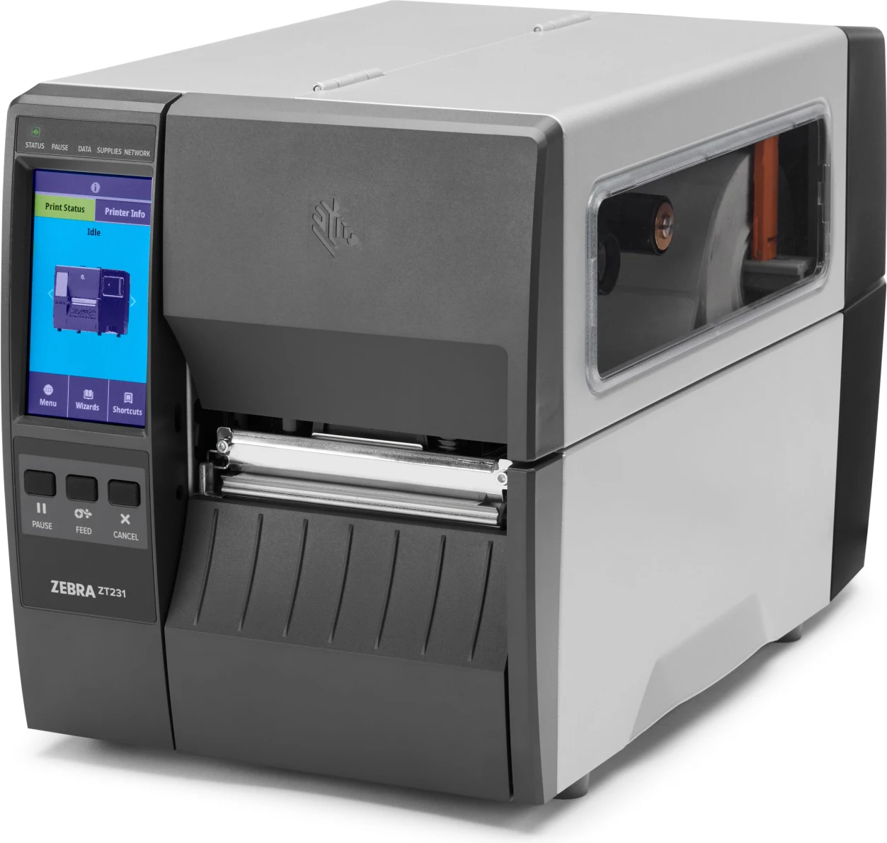 Imagen 2 de Impresora de Etiquetas Industrial Zebra  ZT231 TT 4" 203DPI LAN BT USB Serial