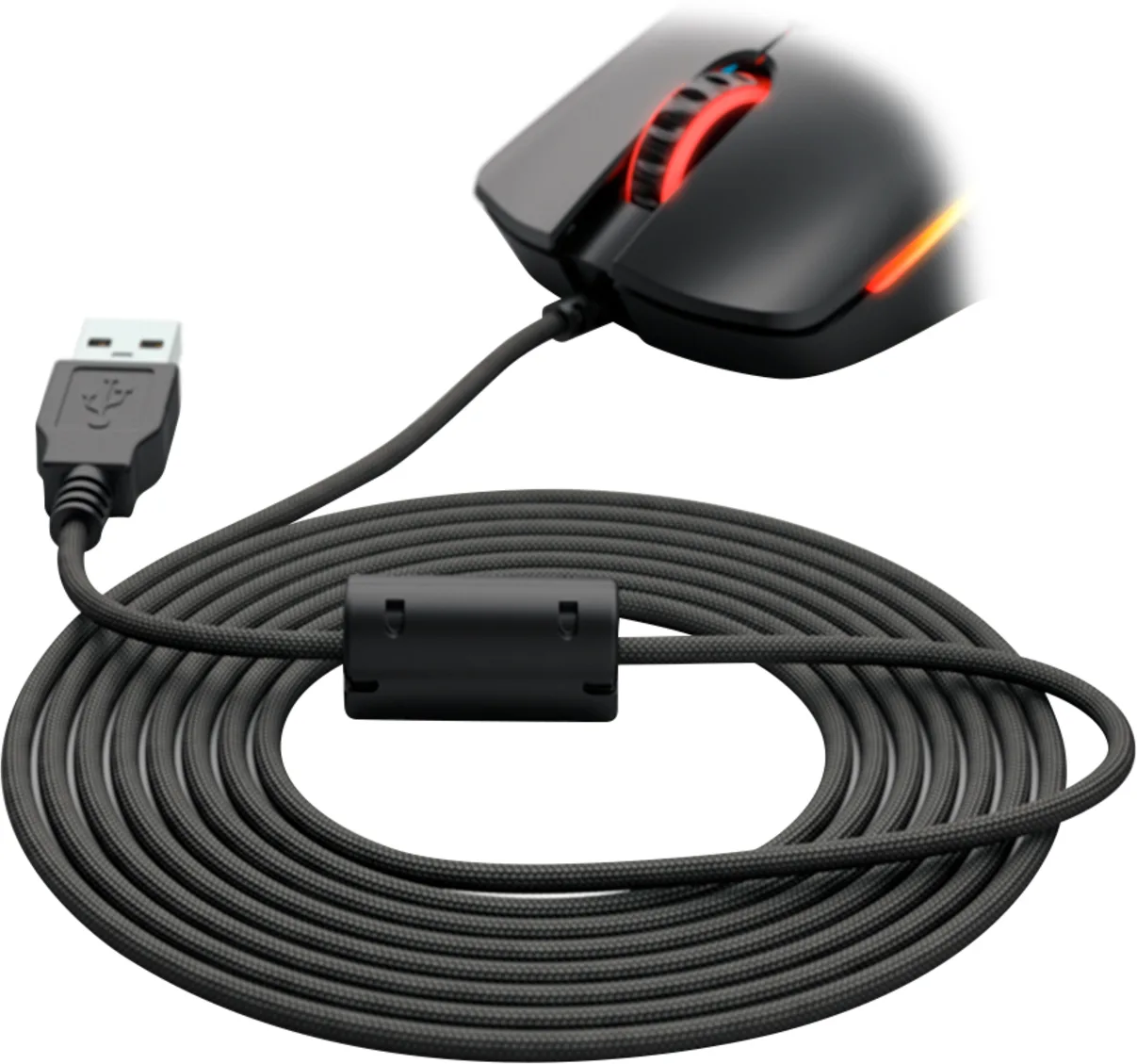 Imagen 2 de G-ASC-BLACK CABLE DE REEMPLAZO PARA MOUSE GLORIOUS NEGRO