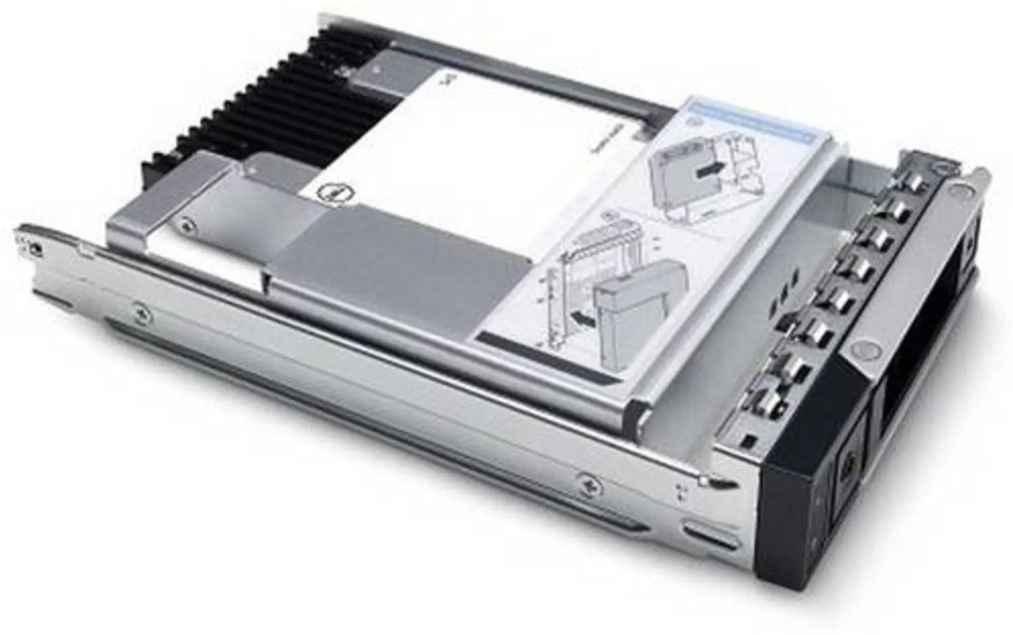 Imagen 0 de Unidad SSD Dell 480GB SATA Read Int 6Gbps 512e 2.5in C/3.5in HYB CARR CUS Kit