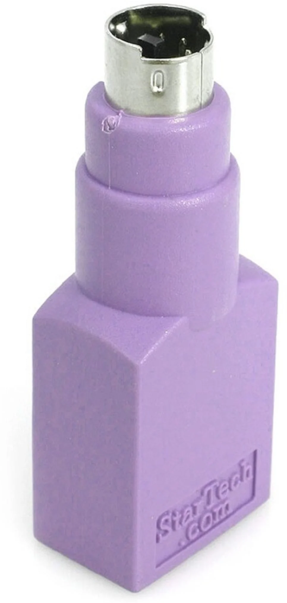 Imagen 0 de Adaptador Teclado USB a conector PS/2 PS2 MiniDIN - Hembra USB - Macho Mini-DIN