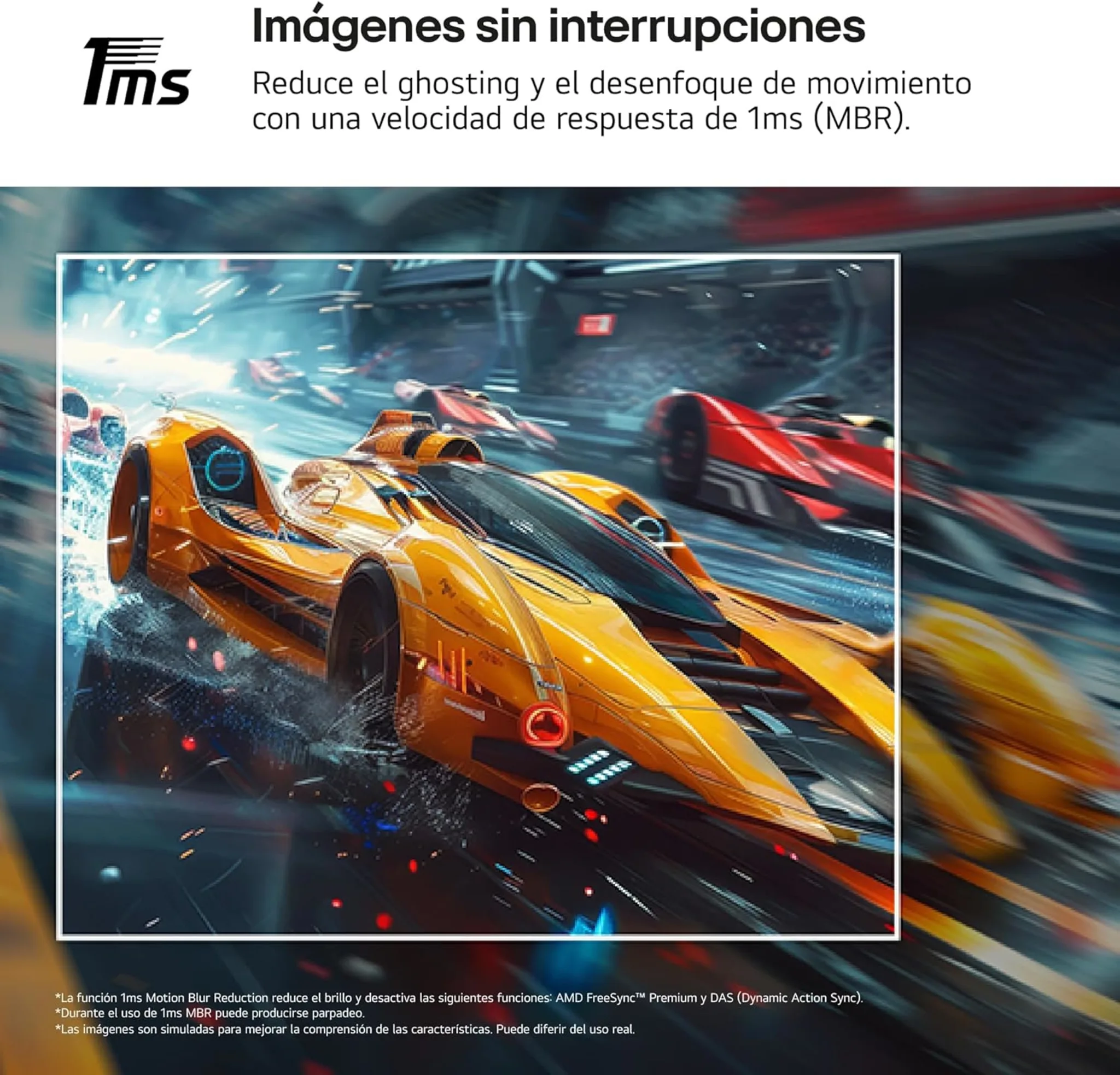 Imagen 8 de Monitor Gamer LG UltraGear 27G411A-B 27" FHD IPS 144Hz HDMI DP 5ms GTG FreeSync