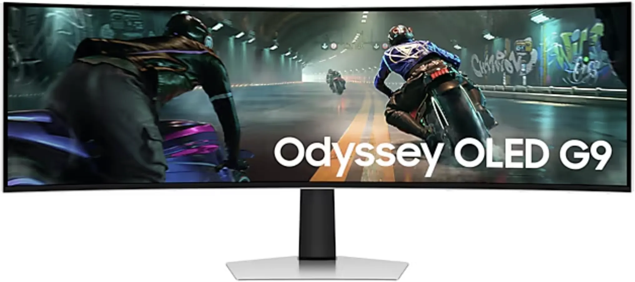 Imagen 0 de Monitor Gamer Curvo Samsung Odyssey OLED G9 49" DQHD 5120*1440 DP HDMI 144Hz