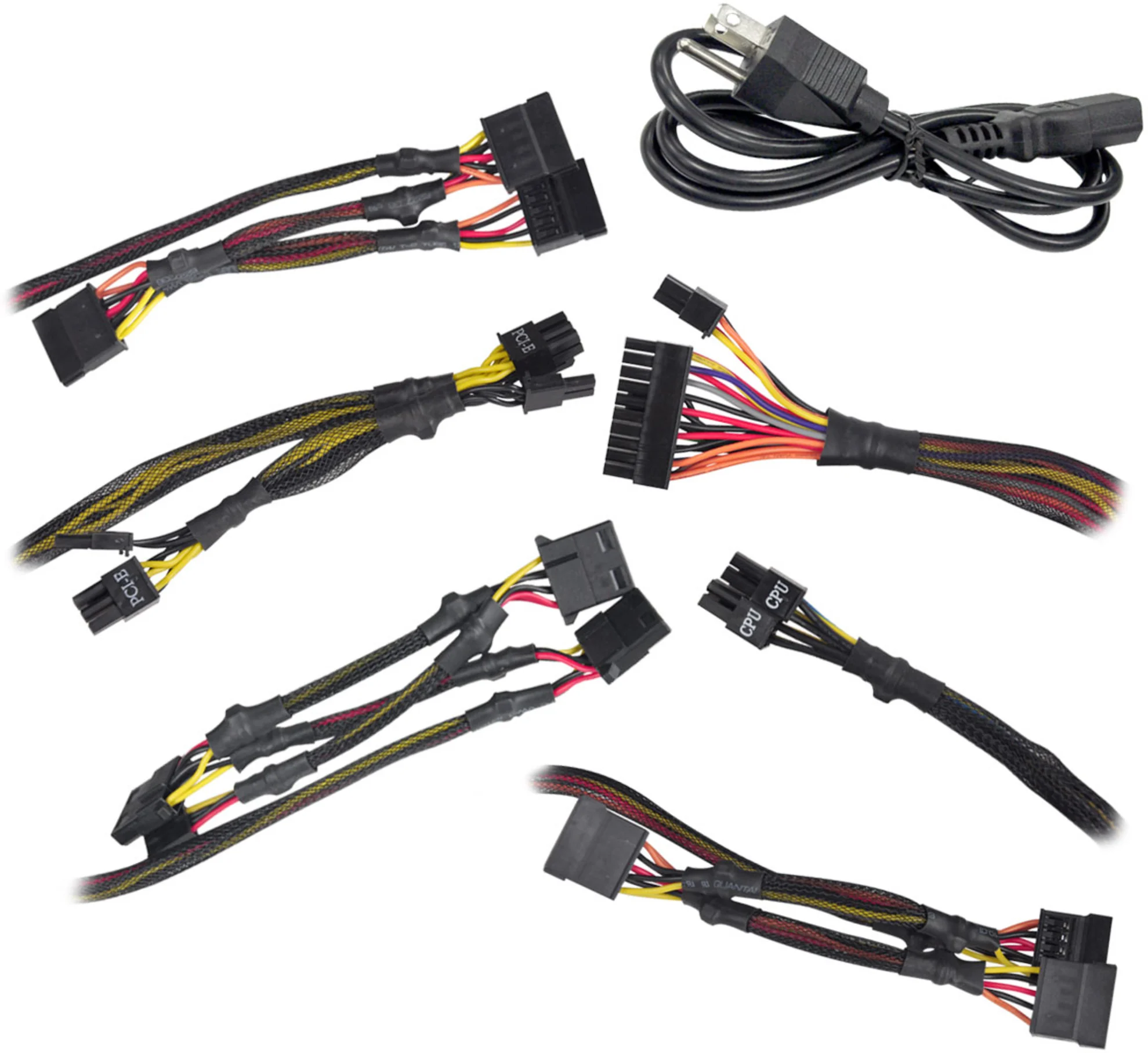 Imagen 2 de Fuente de Poder EVGA 500W 80 PLUS Certf No modular PFC Act ATX Color Negro