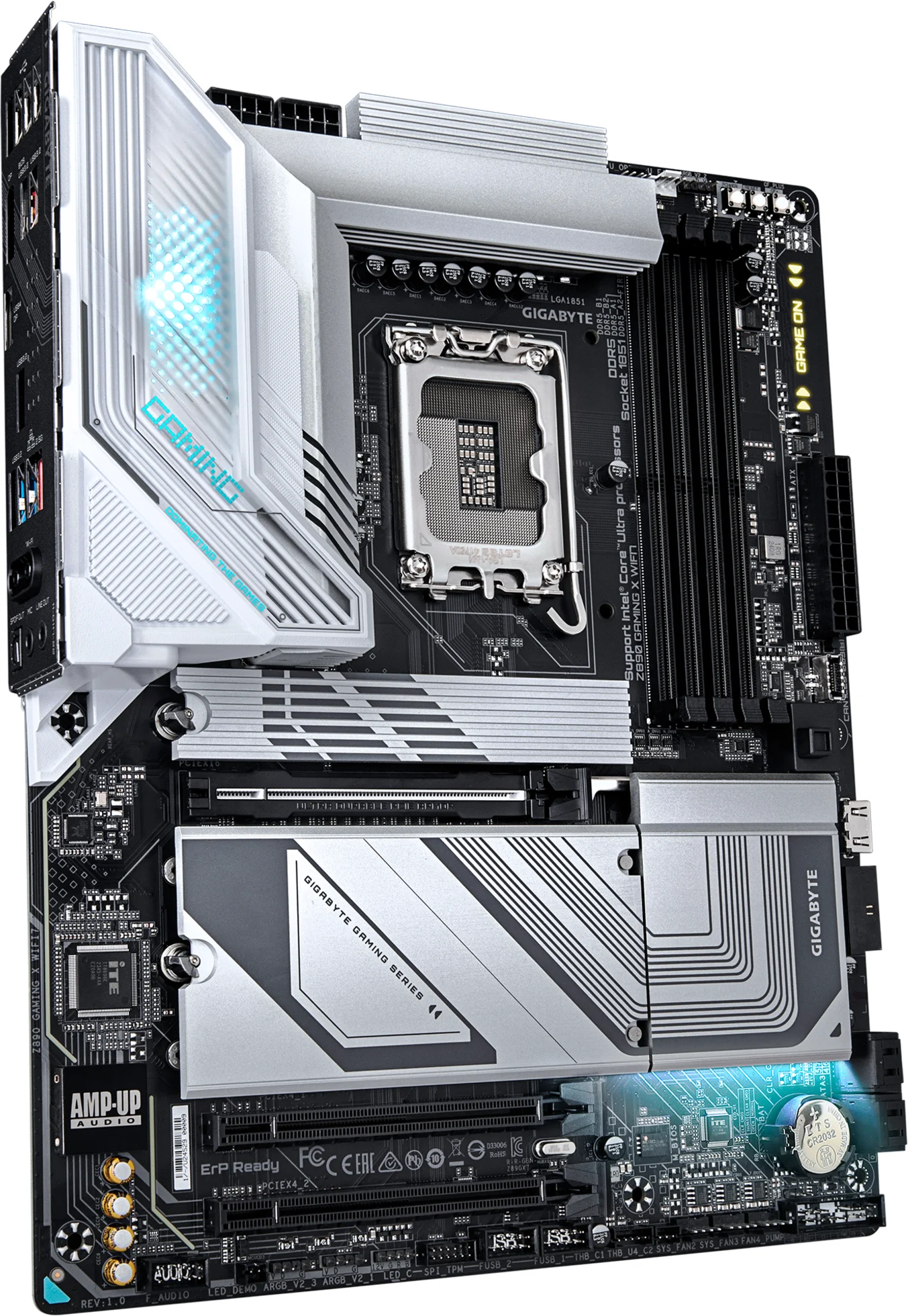Imagen 2 de Tarjeta Madre Gigabyte Z890 GAMING X WIFI7 G10 LGA1851 4*DDR5 DP USB-C Opt 