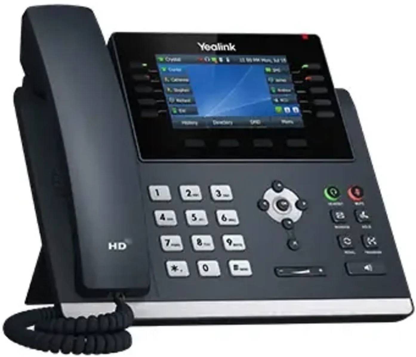 Imagen 0 de Teléfono Yealink SIP-T46U Pantalla color 4.3" 2*USB 2 Gigabit PoE WiFI 2*RJ9