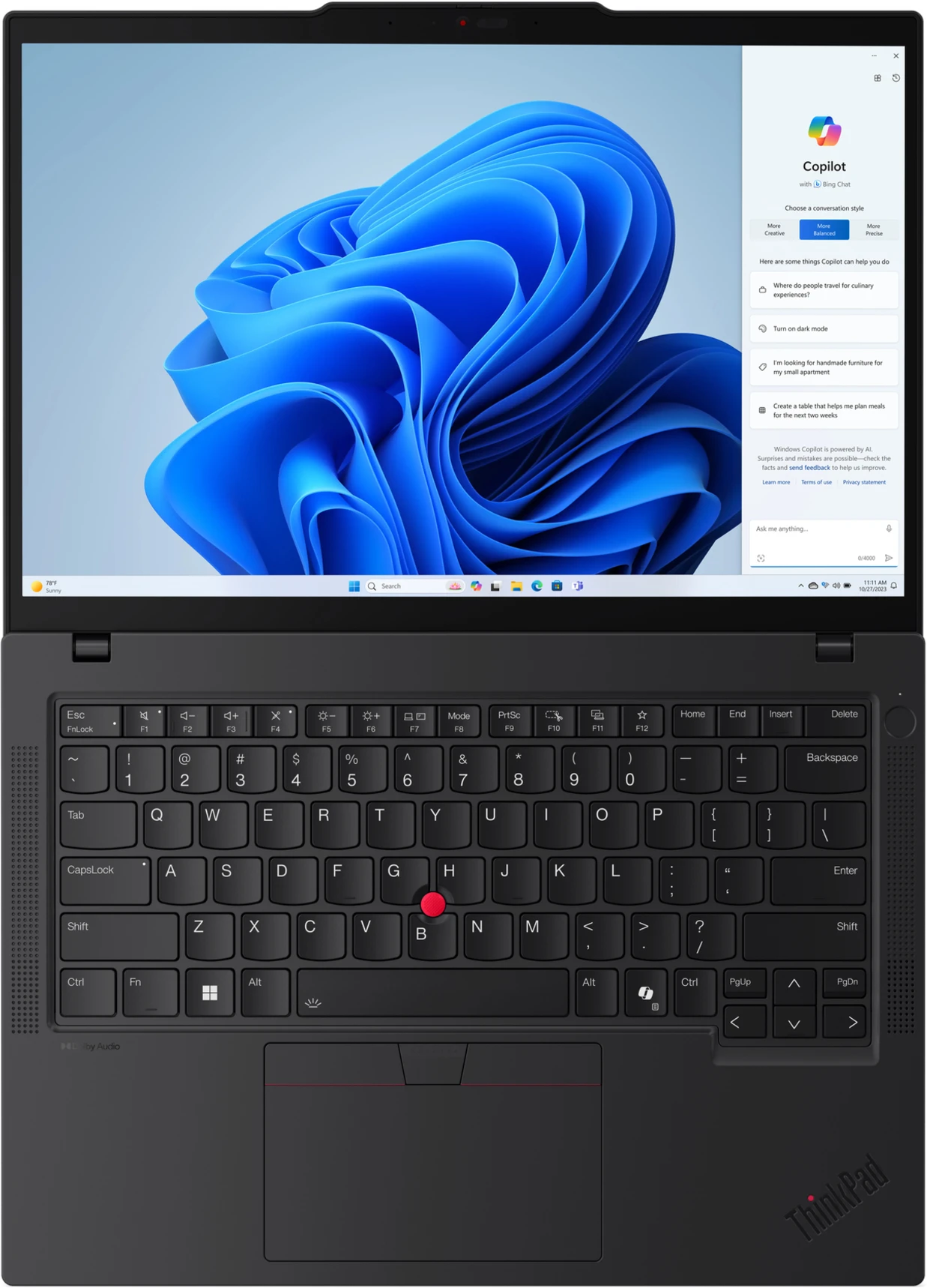 Imagen 9 de Notebook Lenovo Thinkpad T14 Gen5 Ultra 5 135U RAM 16GB SSD 512GB 14" W11P