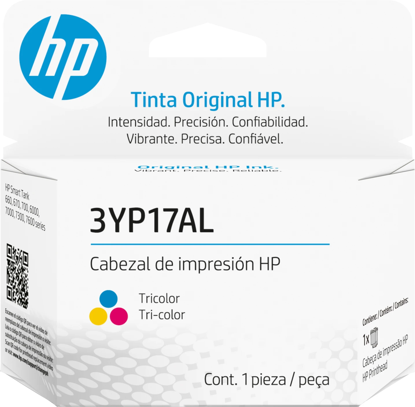 Imagen 0 de Cabezal Hp Smart Tank 670 720 750 790 7000 Tri-color 