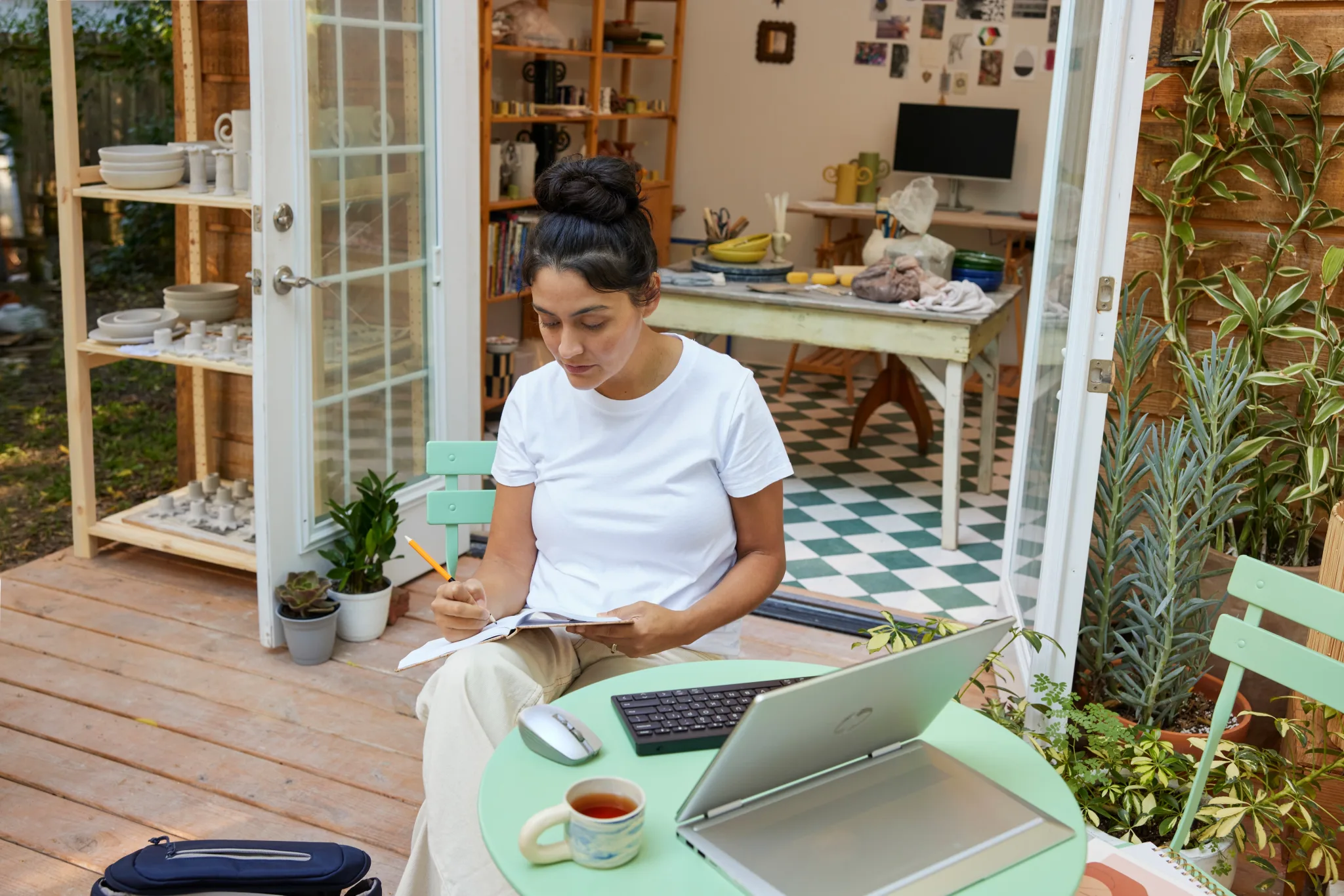 Imagen 11 de Teclado Inalámbrico Compacto HP 350 Dispositivos múltiples Bluetooth Color Negro