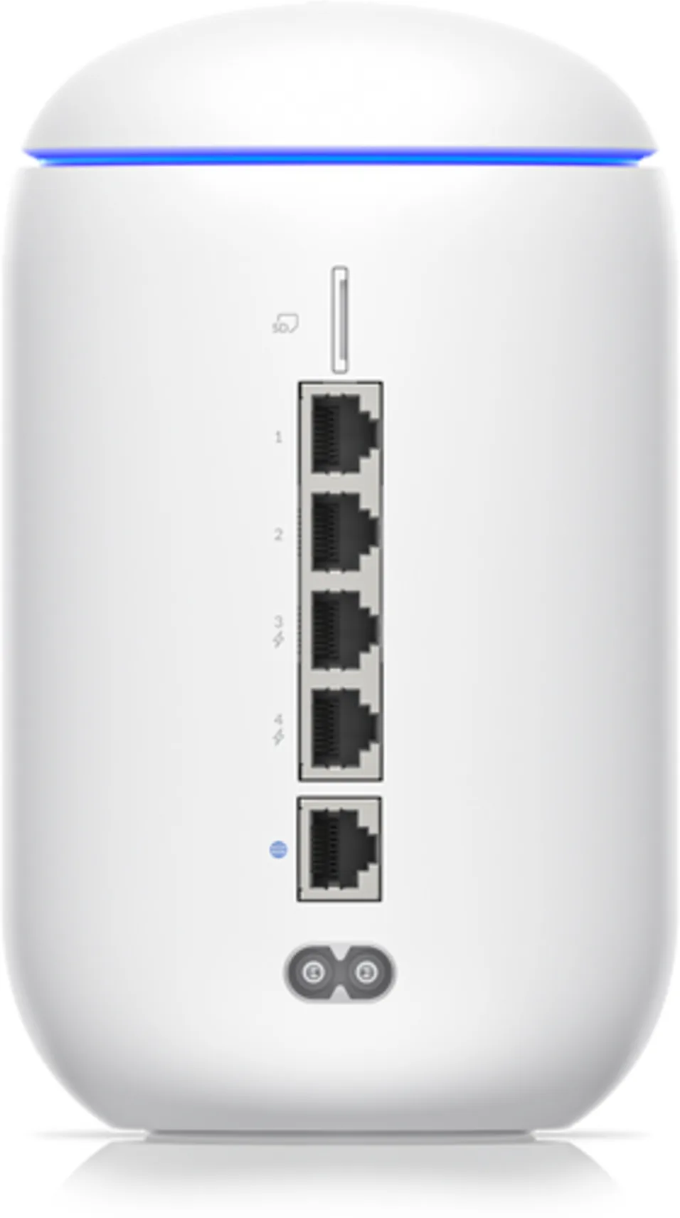 Imagen 2 de Router Ubiquiti UDR WIFI6 4-1000 2 PoE 1 WAN BT mSD Unifi OS Console Dream