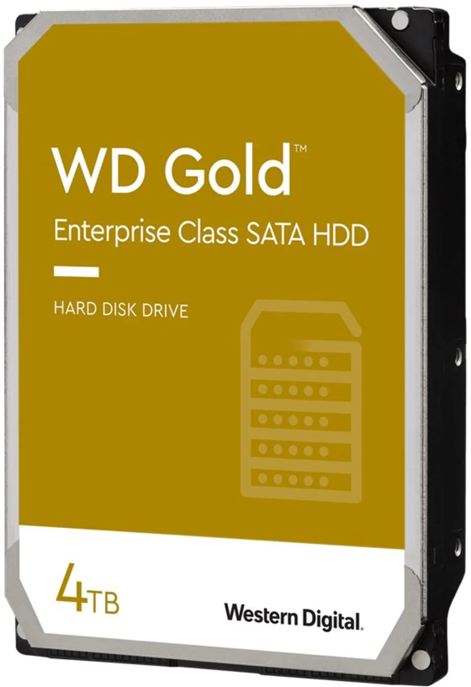 Imagen 0 de Disco Duro Western Digital Gold 4TB 3.5" 7200RPM SATAIII 6GB/s 256MB