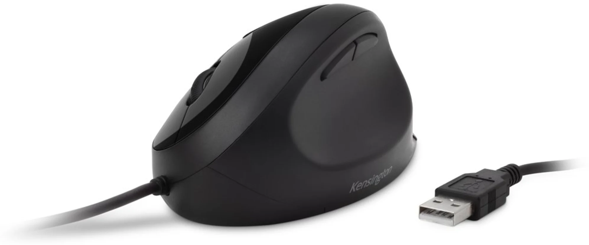 Imagen 5 de Mouse Ergonómico Alámbrico Kensington K75403 Cable Pro Fit USB 3200ppp Negro