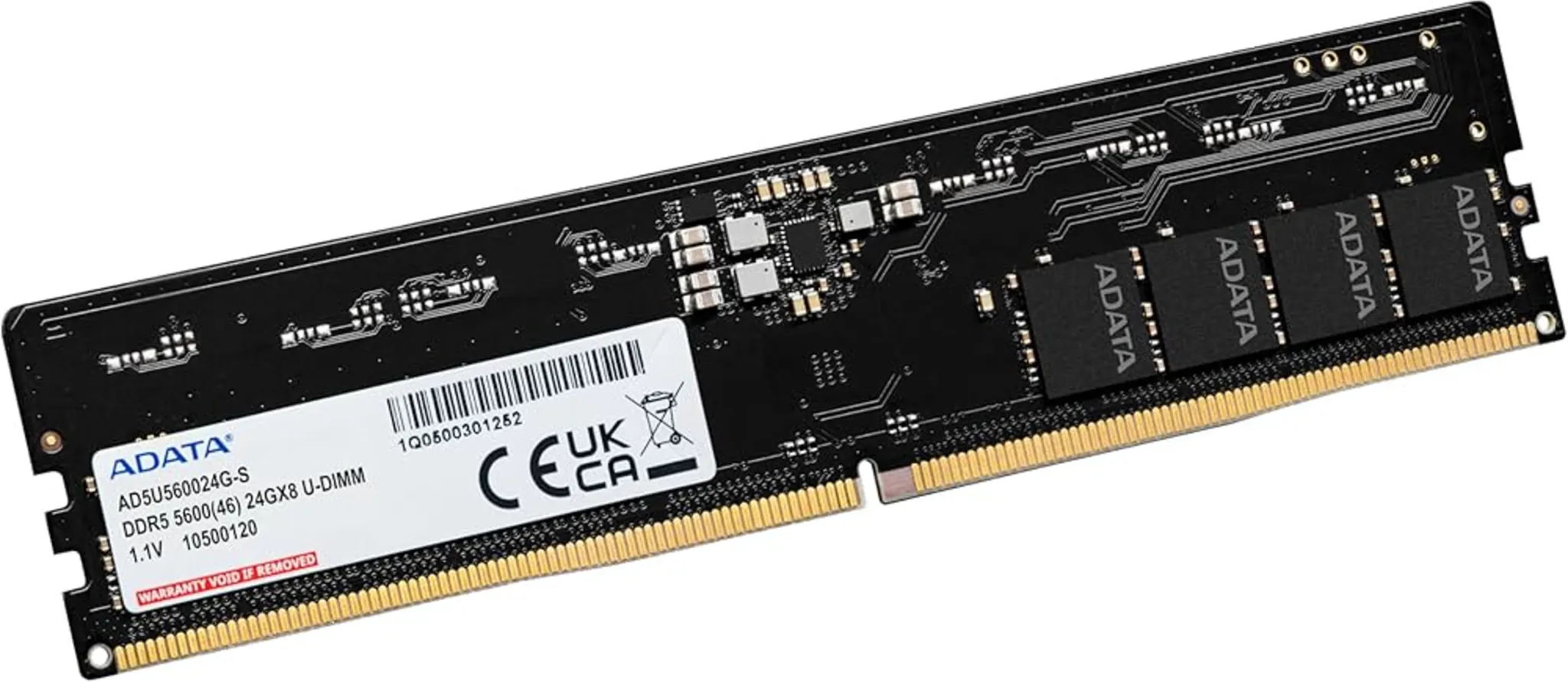 Imagen 0 de Memoria RAM 24GB DDR5 5600MHz DIMM CL46 1.1v 288p Adata BULK