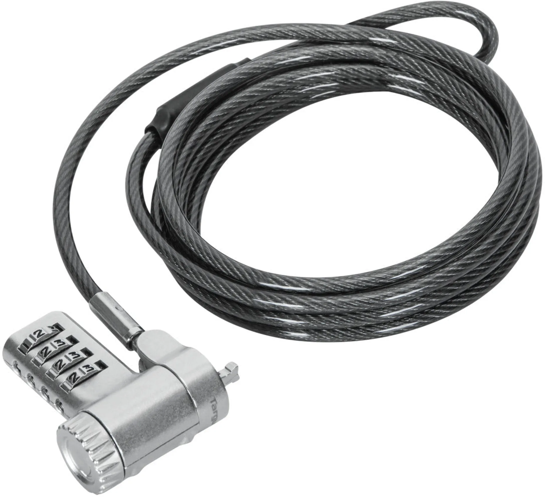 Imagen 3 de Cable de Seguridad Targus DEFCON Ultimate Universal Color Plata CON CLAVE