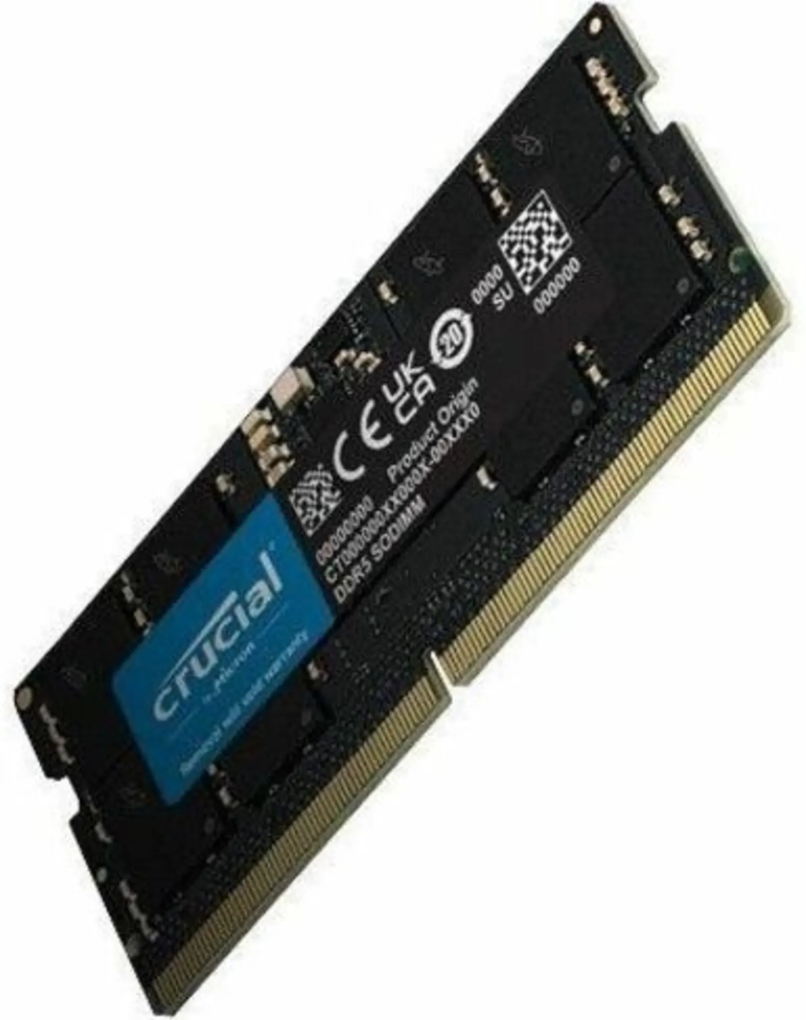Imagen 1 de Memoria RAM 48GB DDR5 5600MHz So-DIMM CL46 Non-ECC 1.1v 262P - Crucial