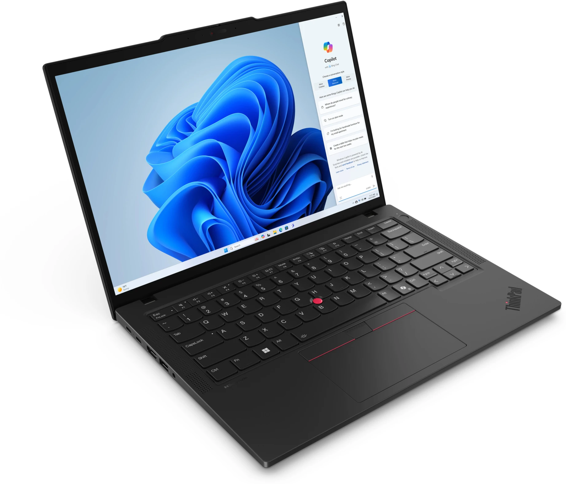 Imagen 1 de Notebook Lenovo Thinkpad T14 Gen5 Ultra 5 135U RAM 16GB SSD 512GB 14" W11P