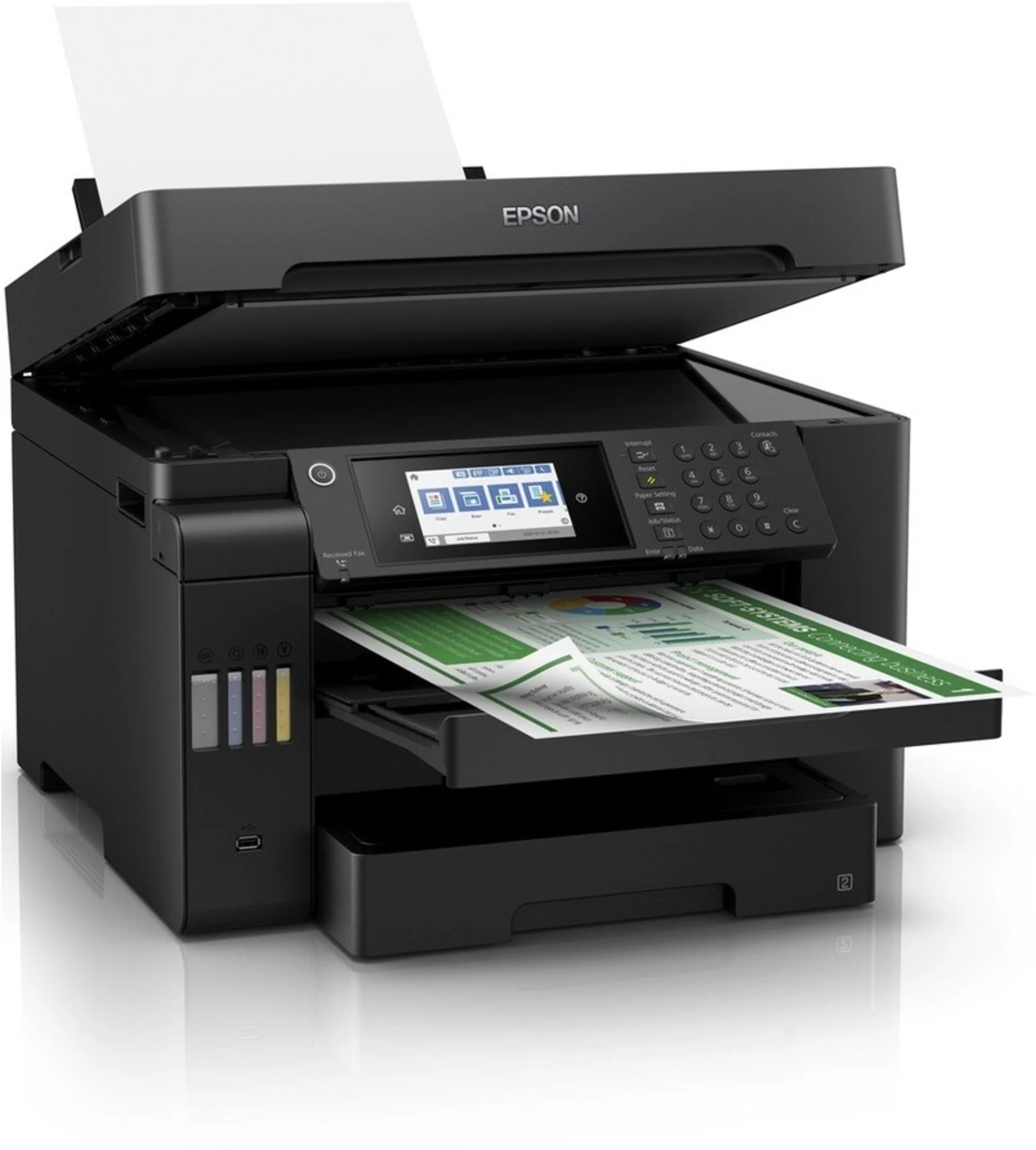 Imagen 4 de Impresora Multifunción Epson EcoTank L15150 Color Tinta Cont. A3+ Dúplex LAN USB