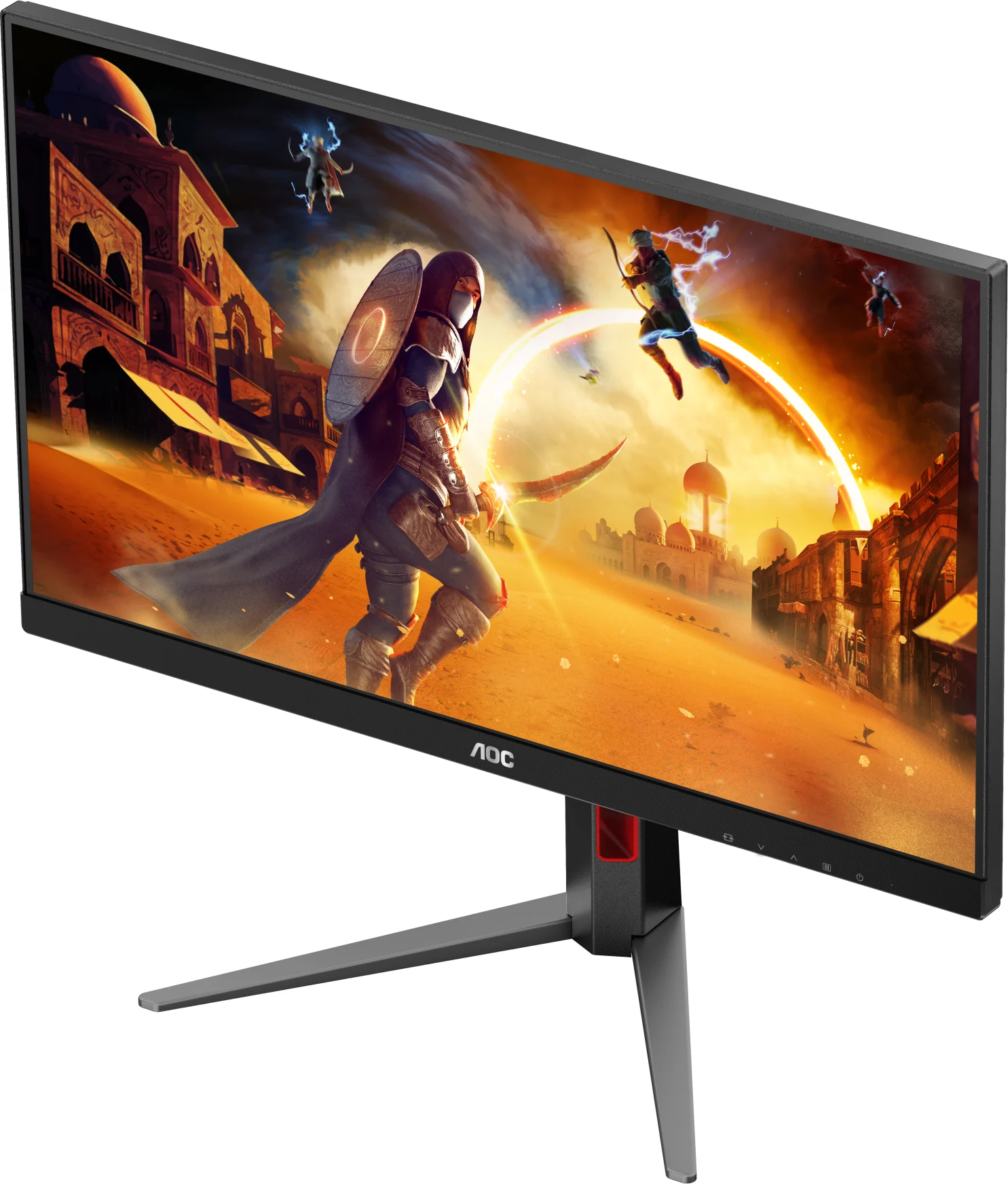 Imagen 2 de Monitor Gaming AOC 27G4 27" FHD 1920*1080 IPS DP Aux Aud. HDMI 180Hz
