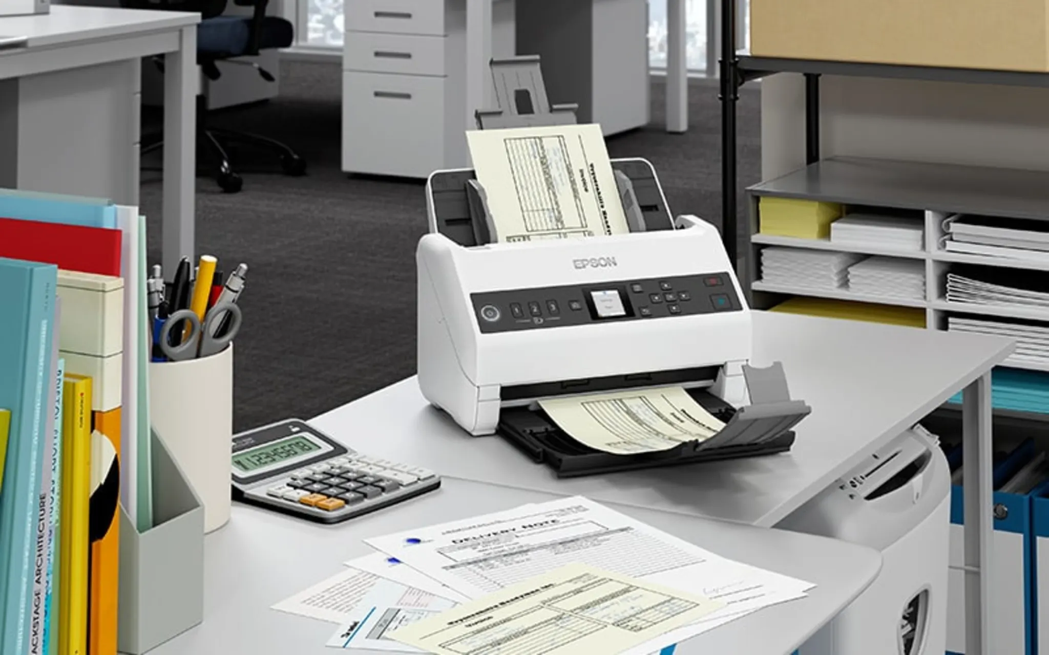 Imagen 4 de Escáner de Escritorio Epson DS-730N Color Duplex 600dpi USB2.0