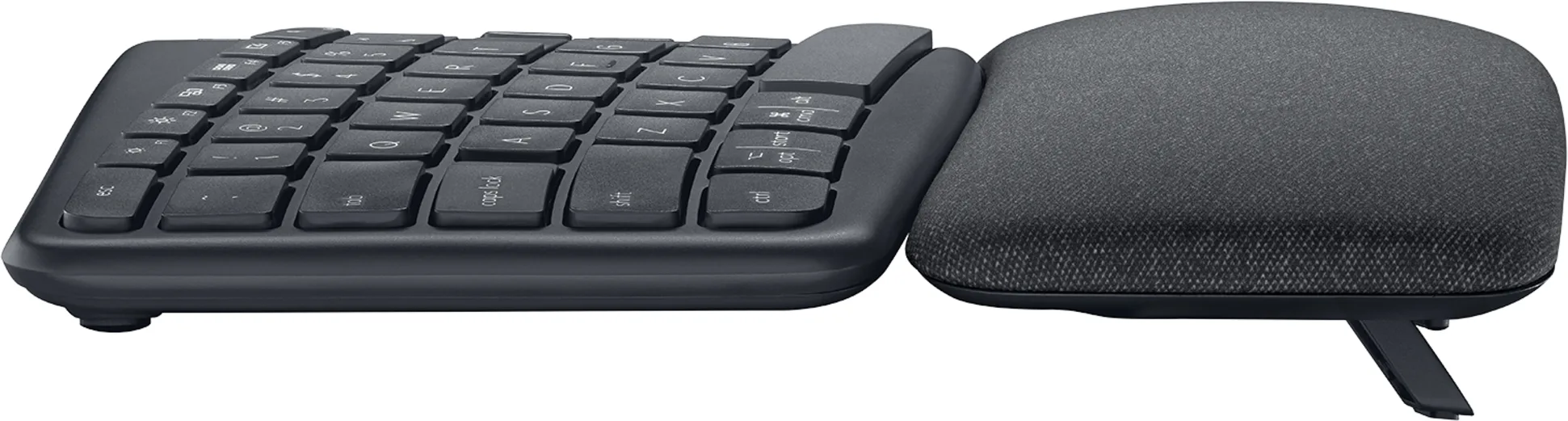 Imagen 2 de Teclado Inalámbrico Ergonómico Logitech Ergo K860 RF+Bluetooth Español Negro