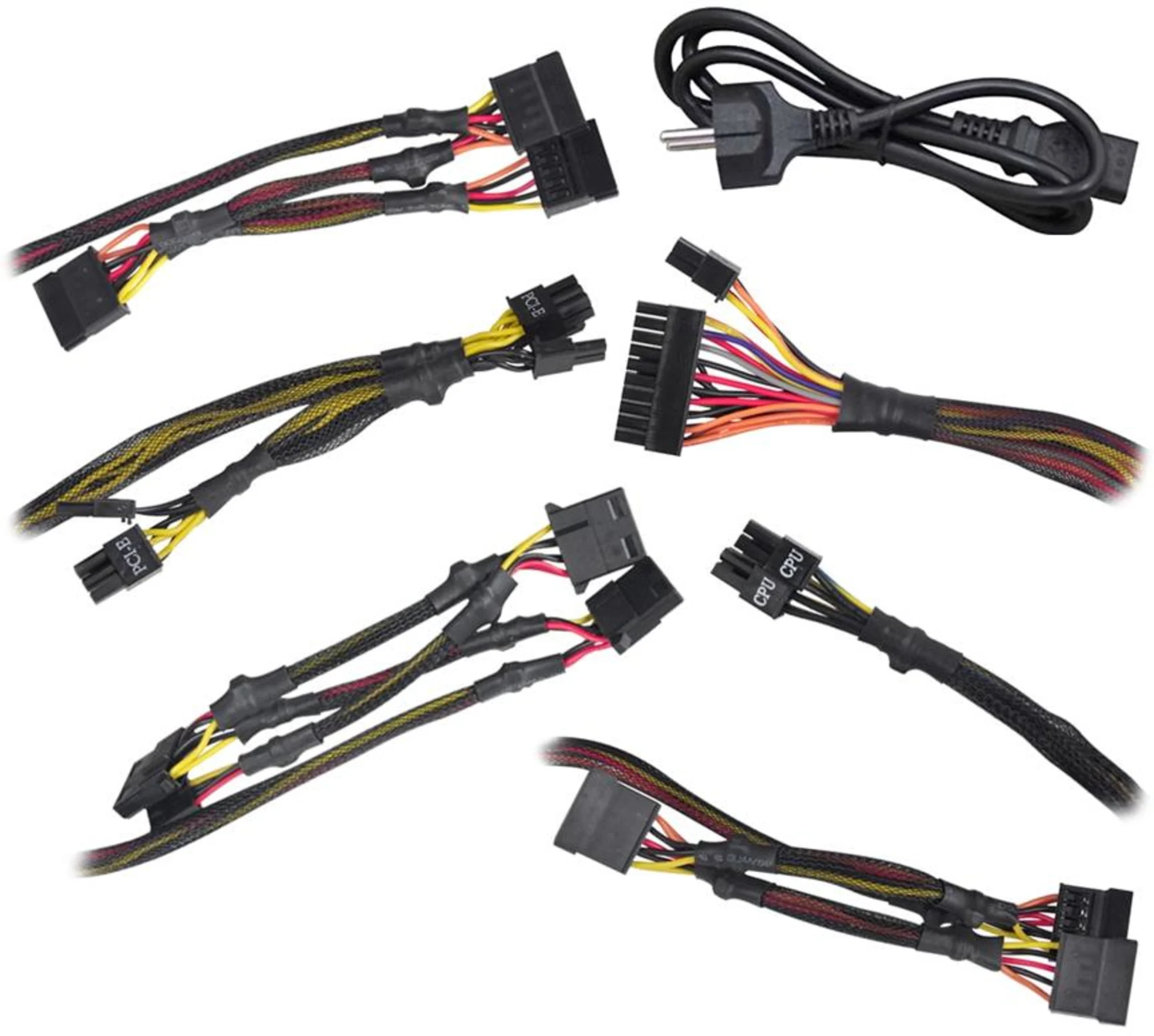 Imagen 1 de Fuente de Poder EVGA 500 BA 80  Plus BRONZE 500W ATX