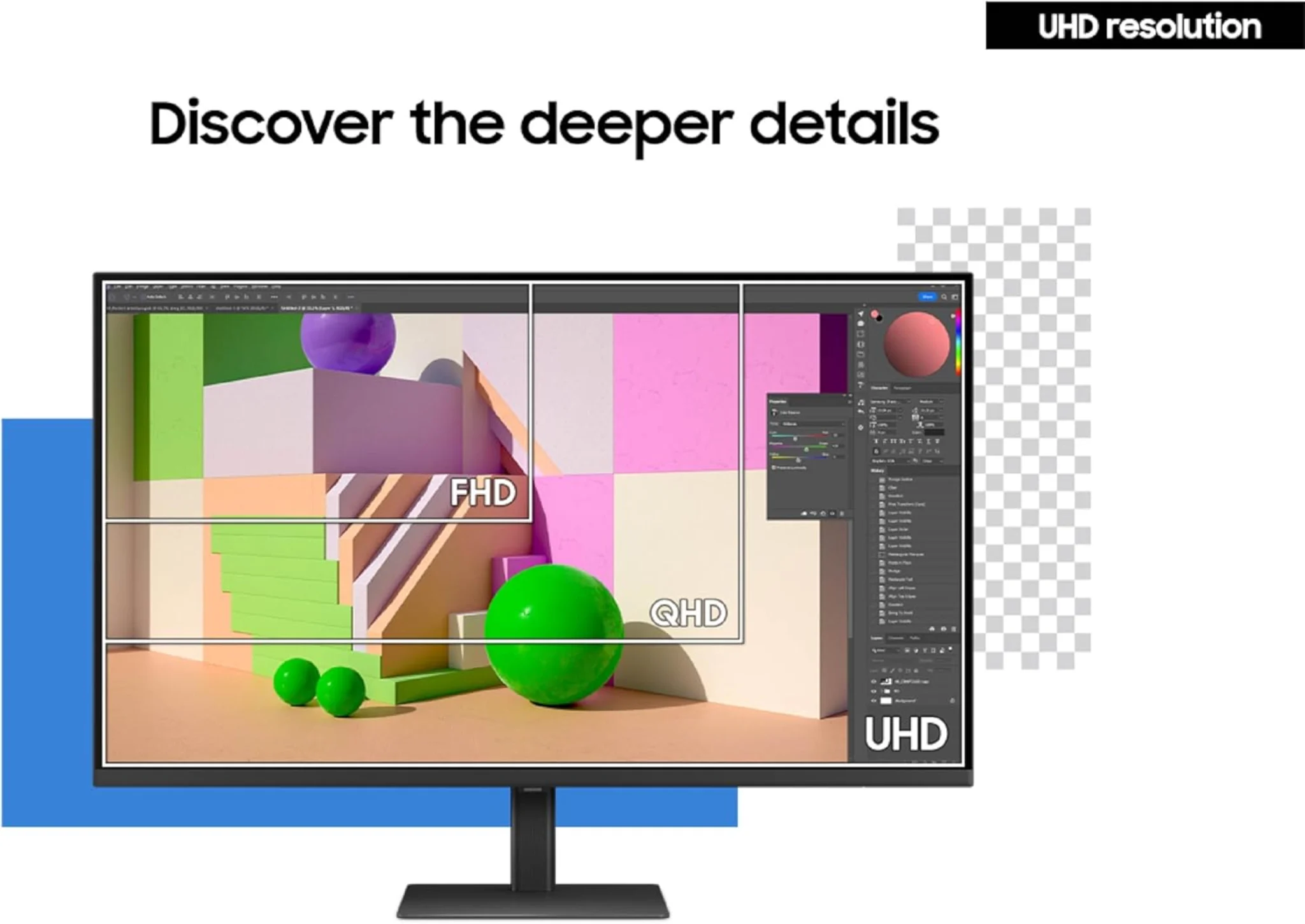 Imagen 1 de Monitor Samsung ViewFinity S8 37" 4K UHD USB-C DP HDMI RJ45 Altura Ajustable