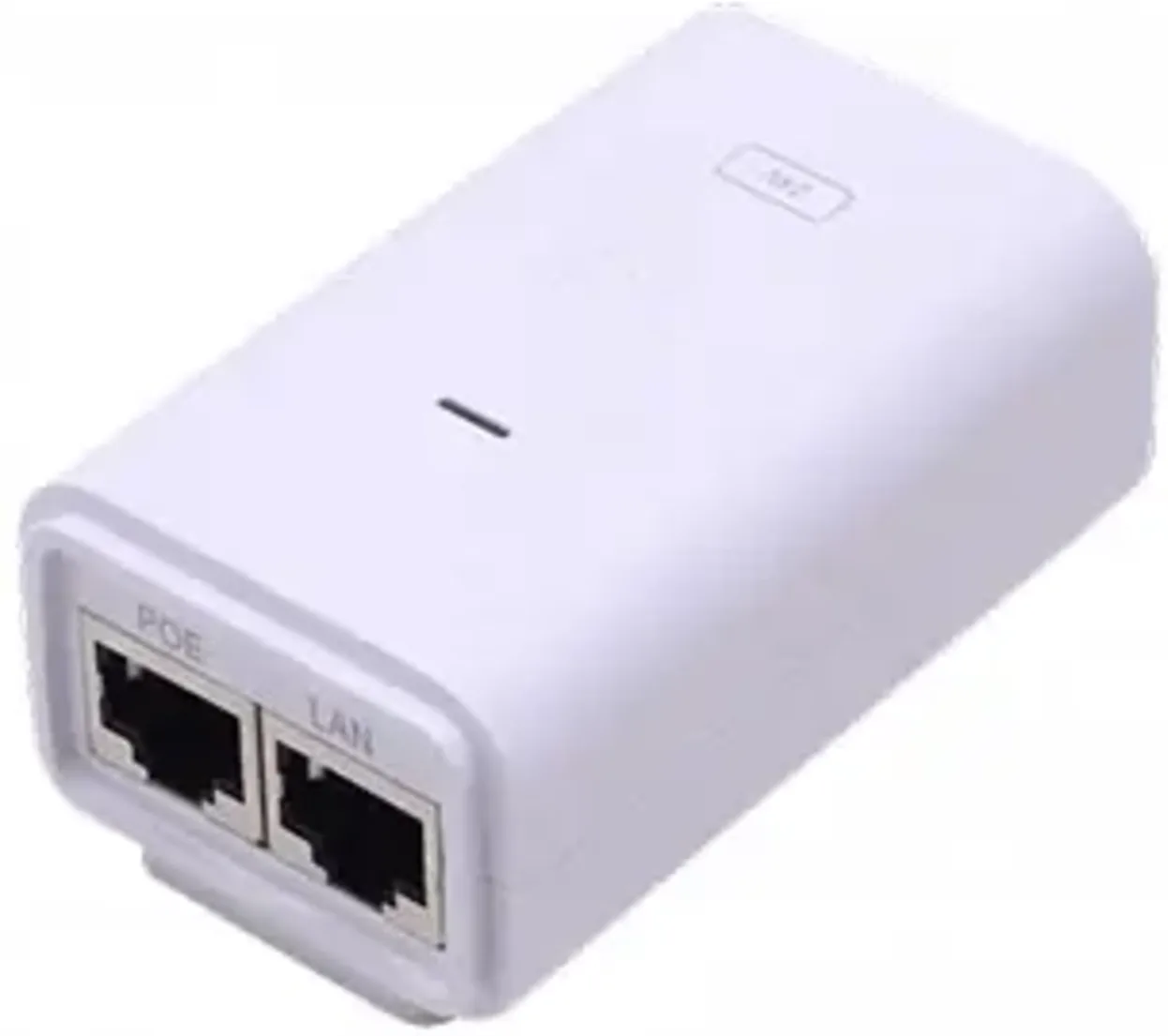 Imagen 0 de Adaptador PoE Ubiquiti de 24 VDC, 0.3 A Puerto LAN: (1) 10/100/1000 Mbps.