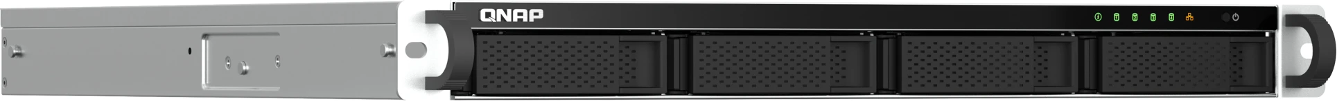 Imagen 2 de Servidor NAS QNAP 4 Bay Rack 8GB Ram Intel Celeron 4 nucleos 25GBe