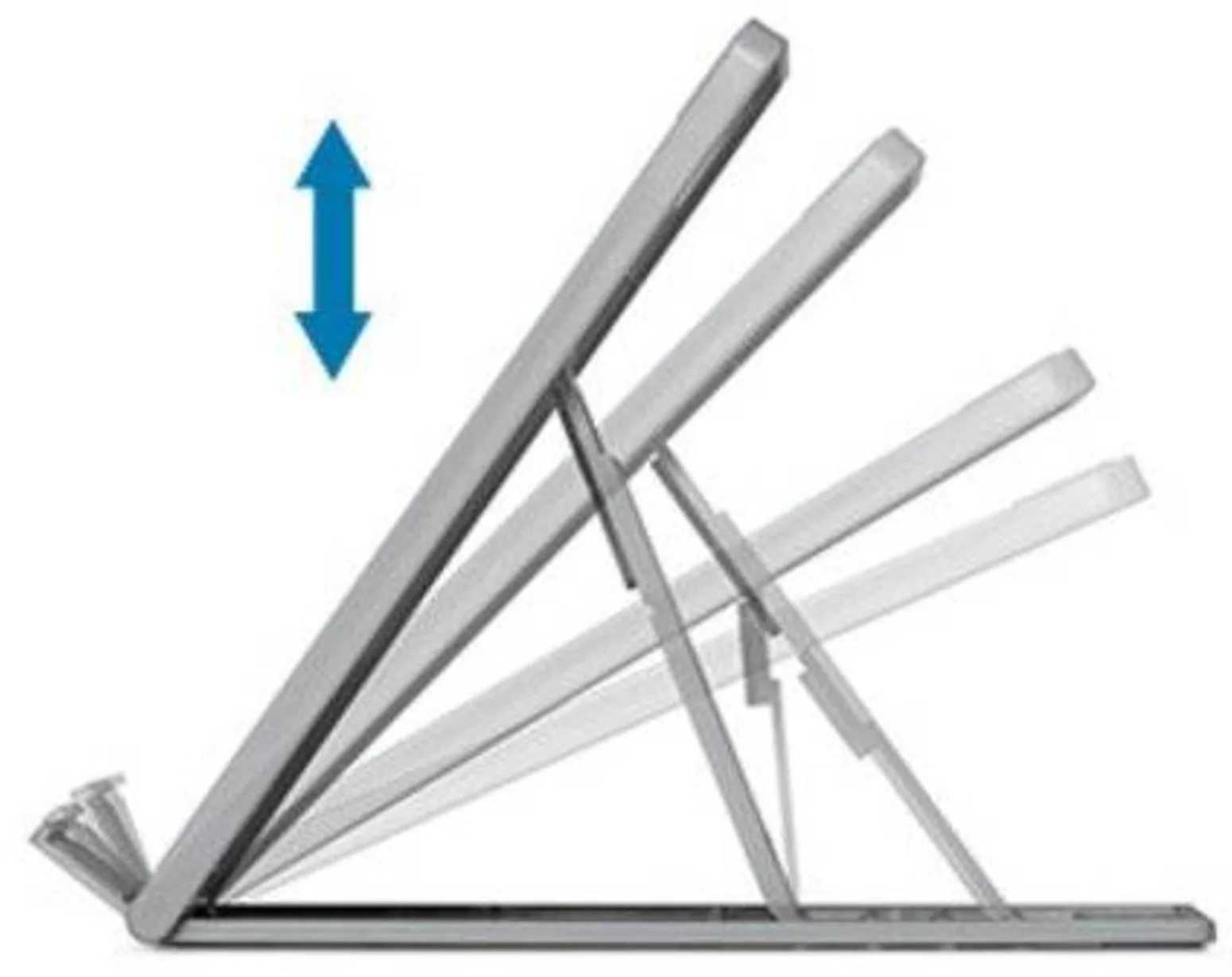 Imagen 11 de Base para Notebook Kensigton Easy Riser 2.0 hasta 14" Color Gris 27403-K50421WW