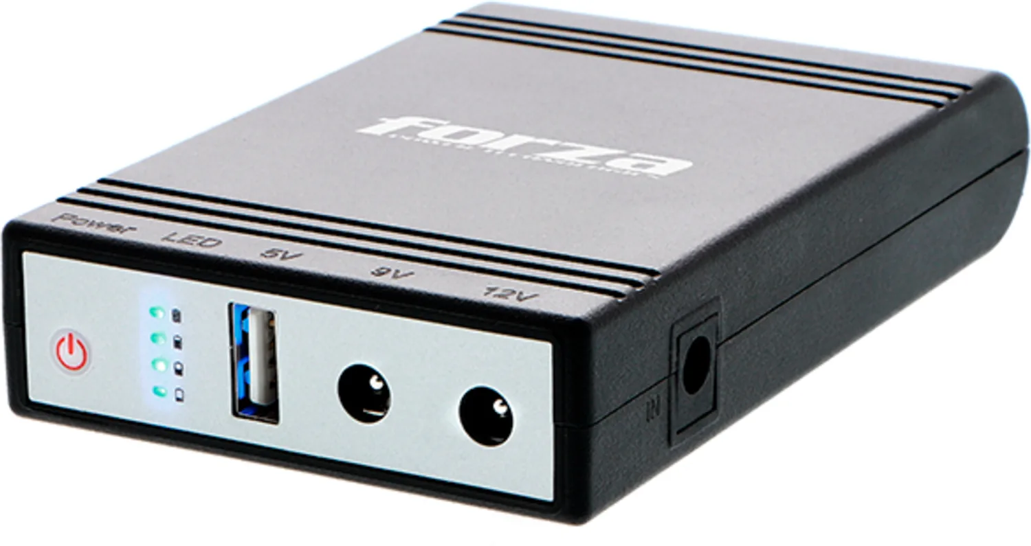 Imagen 0 de UPS Forza Mini-UPS Portatil DC 14watts USB 5-9-12V
