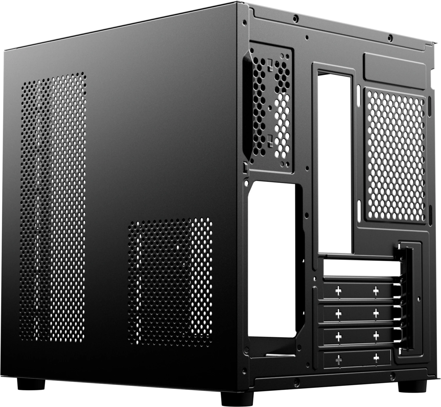 Imagen 3 de Gabinete Gamer REBEL 270deg | Micro ATX / ITX | 5 ARGB | Controladora + Control 