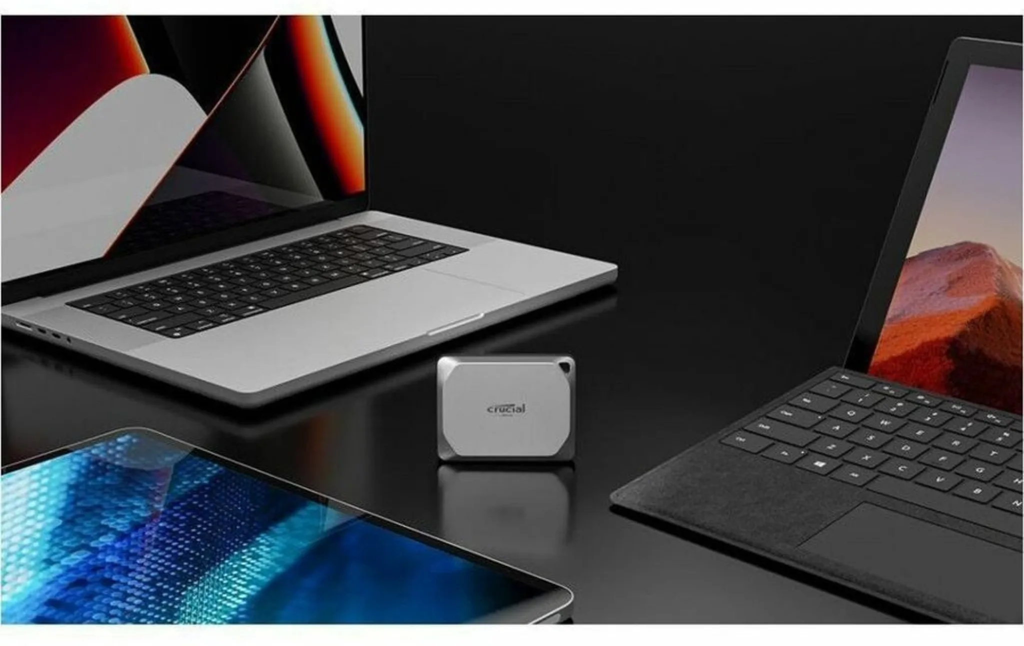 Imagen 1 de Unidad SSD Externo Crucial X9 Pro 1TB 2.5" USB-C 3.2 G2 Lec1050MB/s Esc1050MB/s